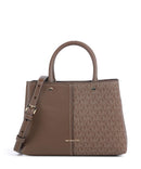Michael Kors Flora Medium Torbu dark caramel