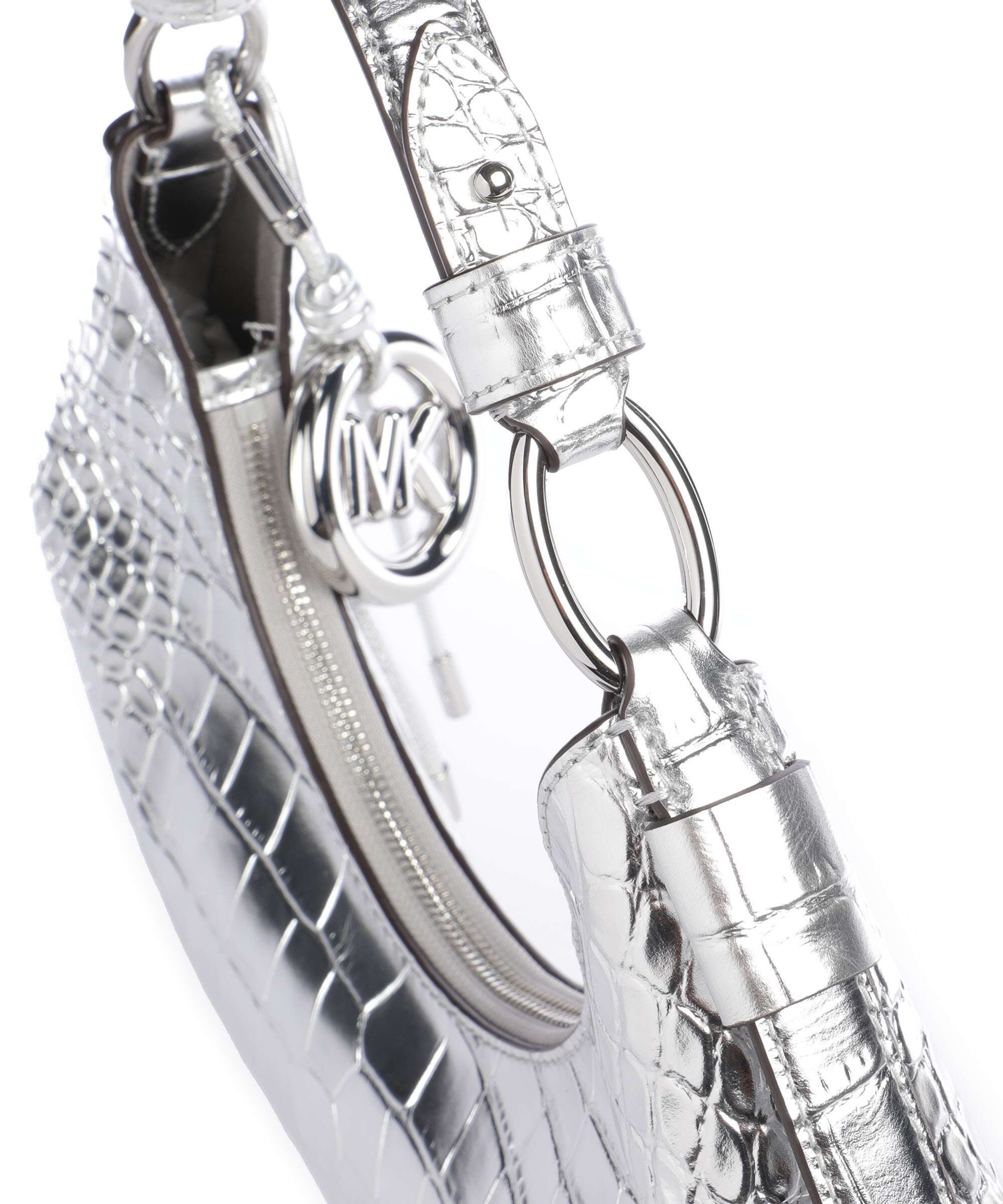 Michael Kors Koa Medium Shoulder bag silver