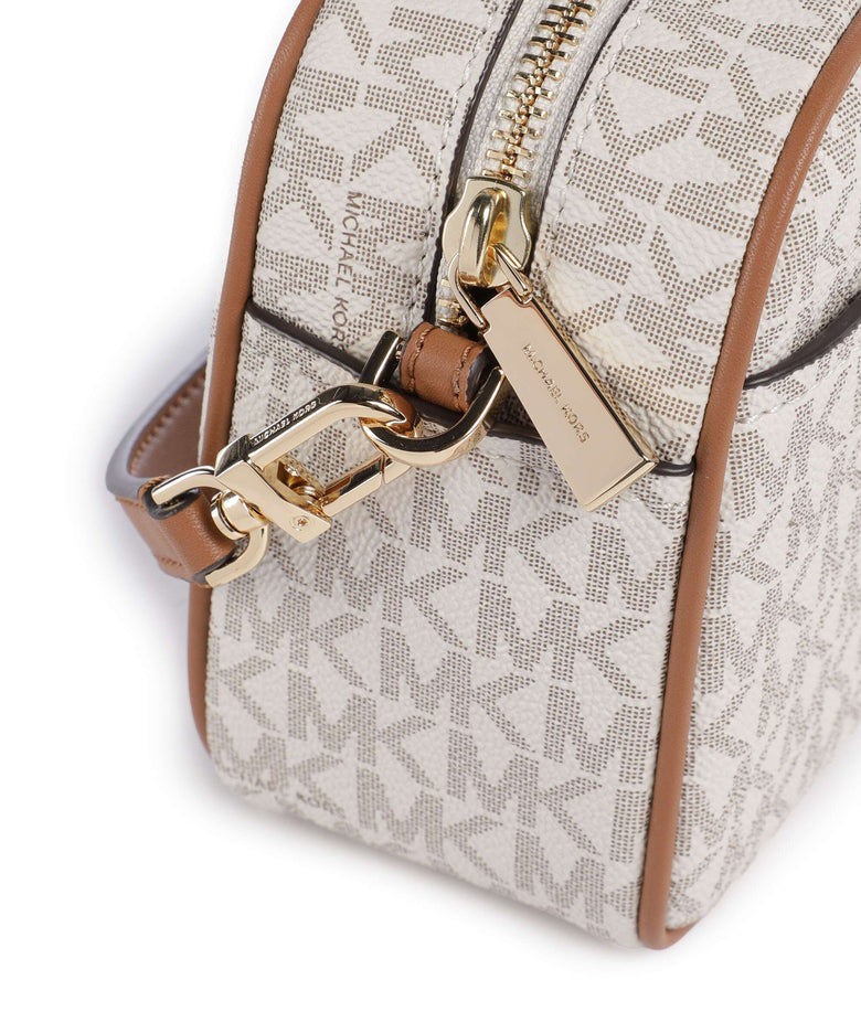 Michael Kors Jet Set Small Crossbody bag vanilla/acorn