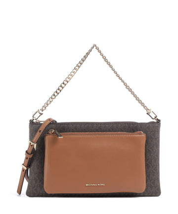 Michael Kors Jet Set Torba preko ramena brown/acorn
