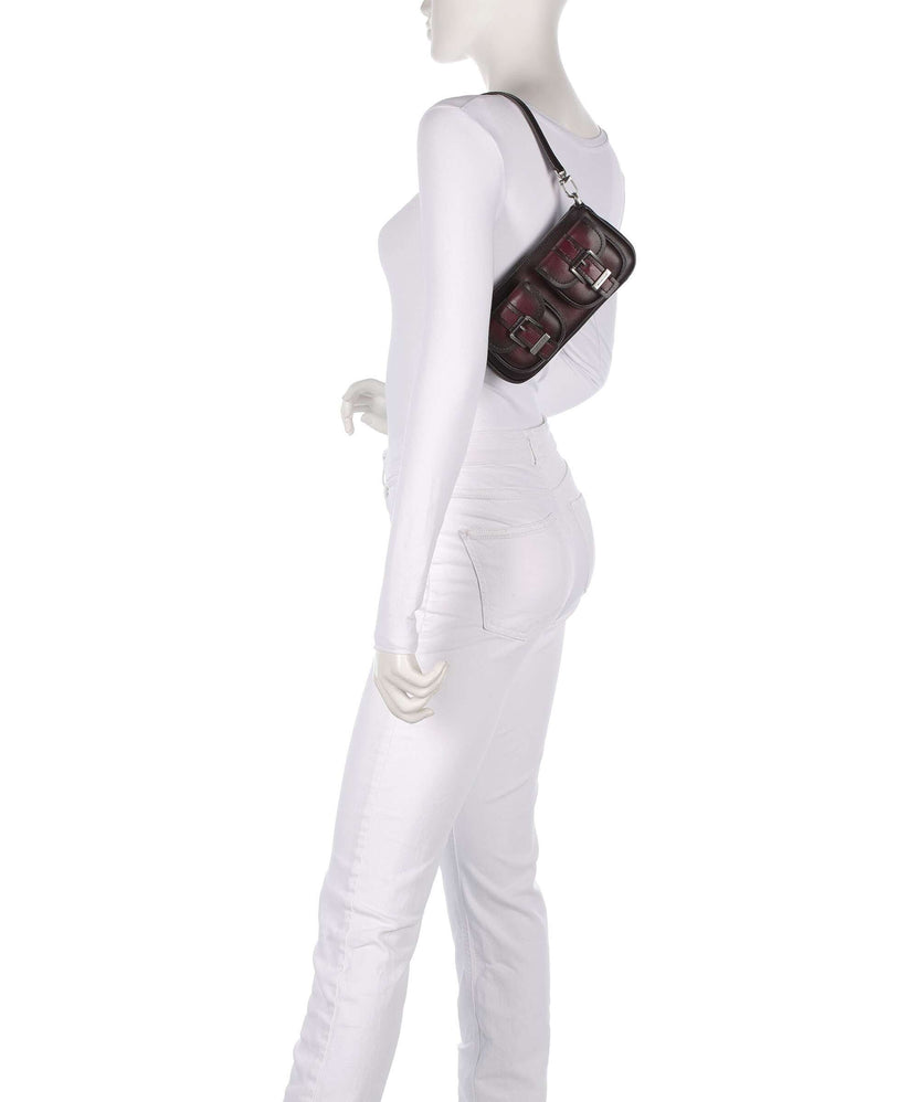 Michael Kors Zoe Small Shoulder bag oxblood