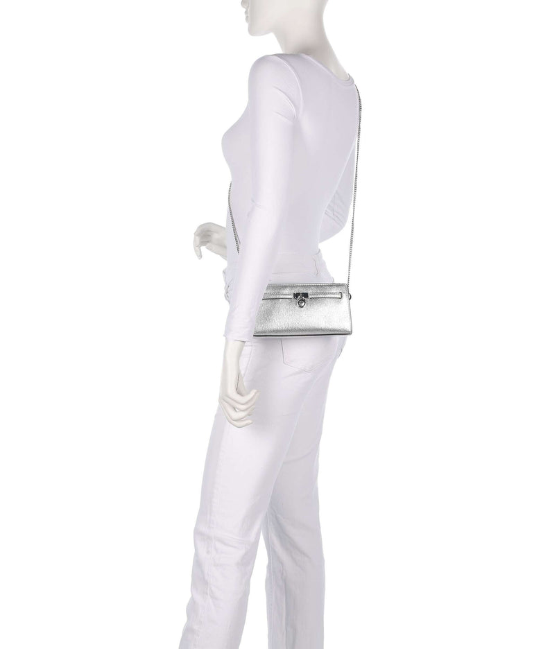 Michael Kors Hamilton Moderne XS Crossbody bag silver