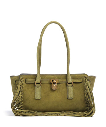Michael Kors Hamilton Small Torba preko ramena pistachio