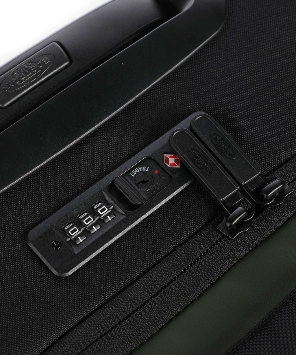 Eastpak Cnnct Tranverz M Travel bag with wheels top khaki