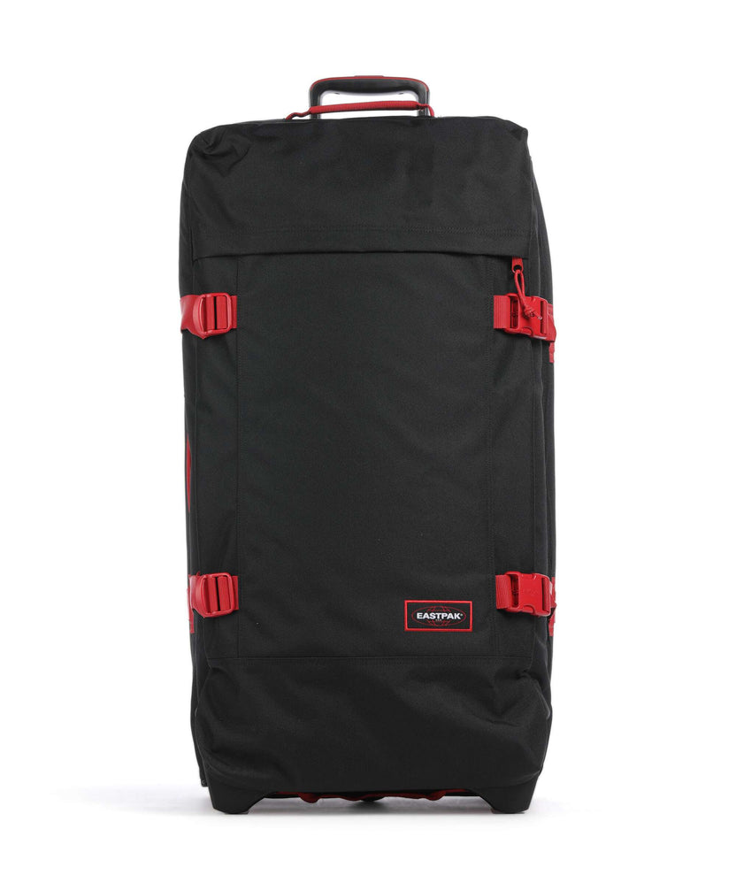 Eastpak Tranverz L Travel bag with wheels kontrast scarlet