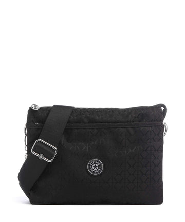 Kipling Elevated Riri L Torba preko ramena noir sign