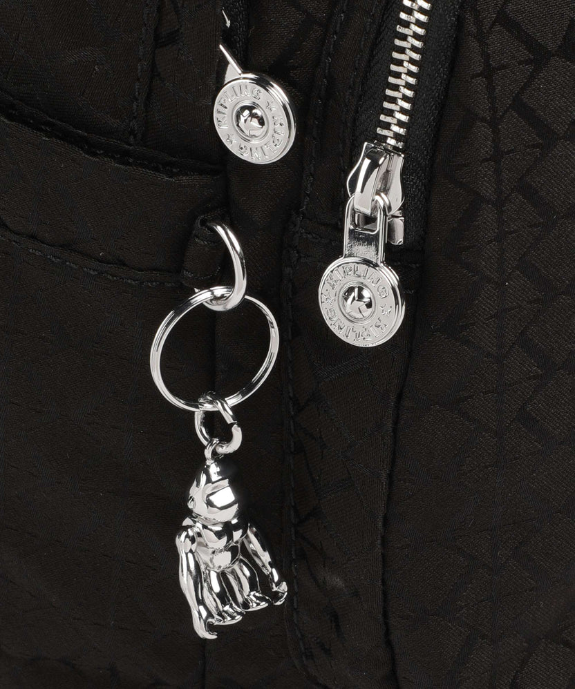 Kipling Elevated Delia Mini Backpack noir sign