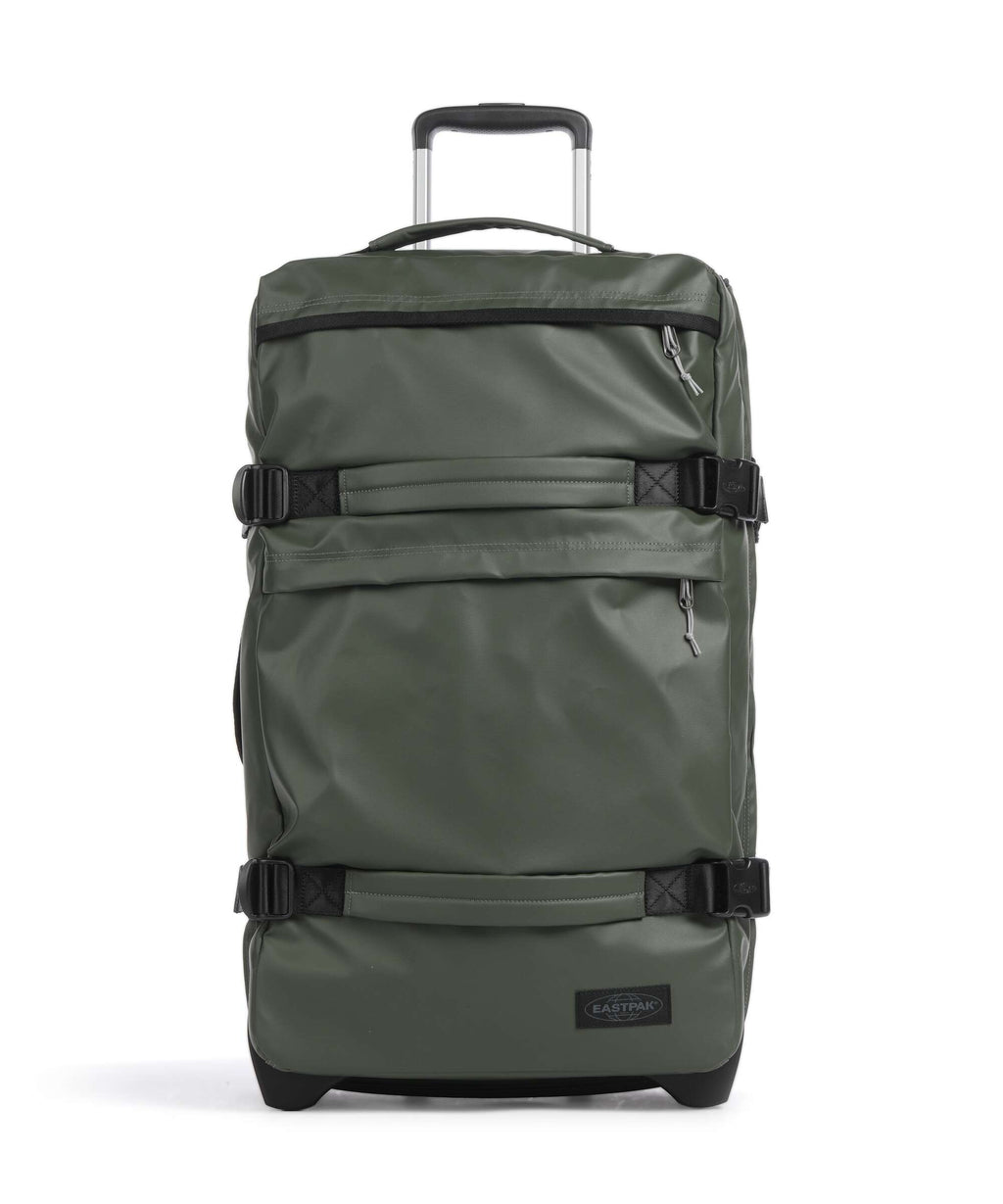 Eastpak Transit'R Plus Tarp M Travel bag with wheels forest