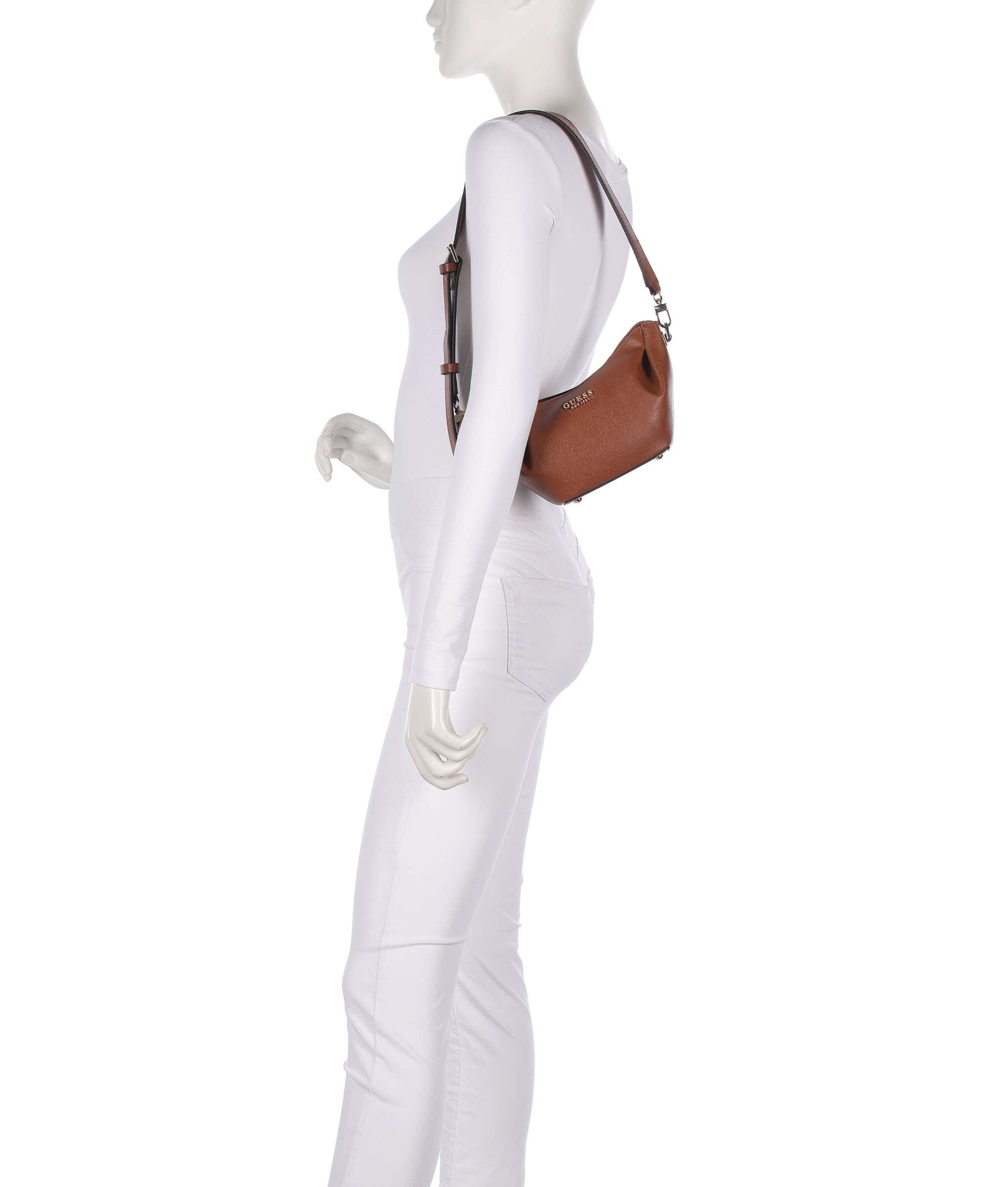 Guess Amorette Crossbody bag cognac