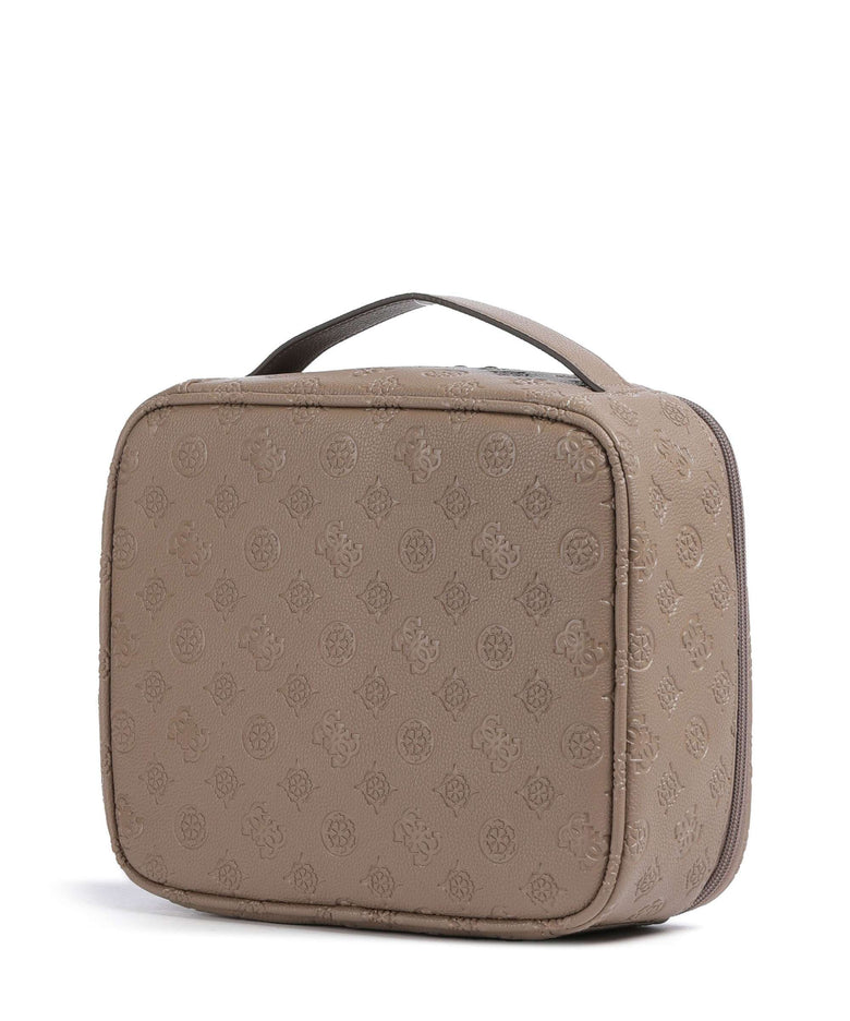 Guess Wilder Toiletry bag dark oak