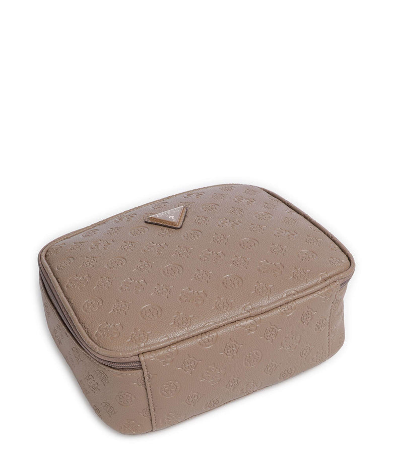 Guess Wilder Toiletry bag dark oak