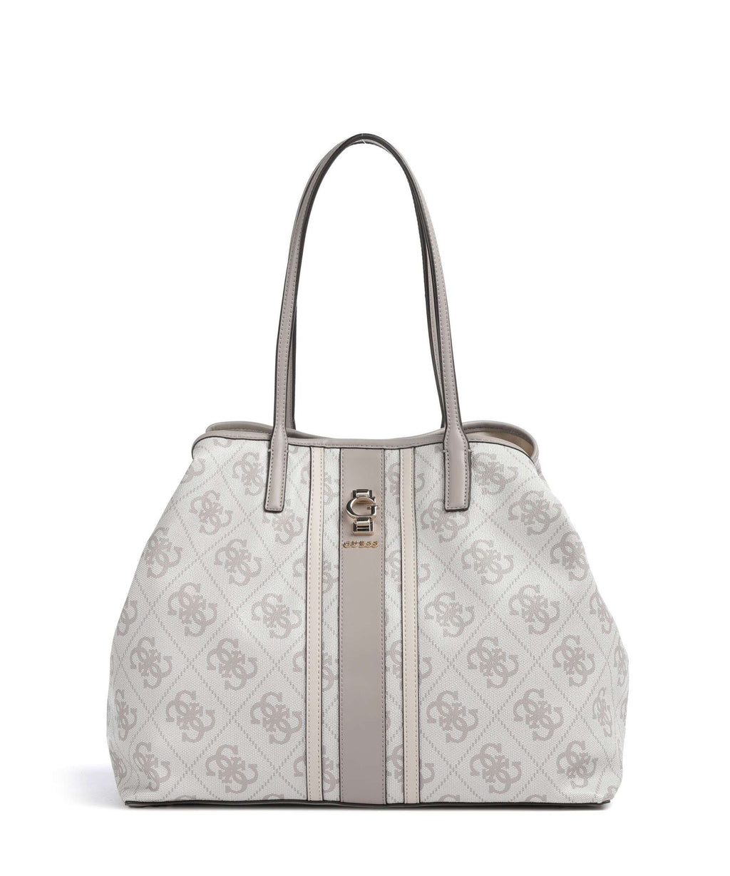 Guess Erenia Tote bag dark taupe logo