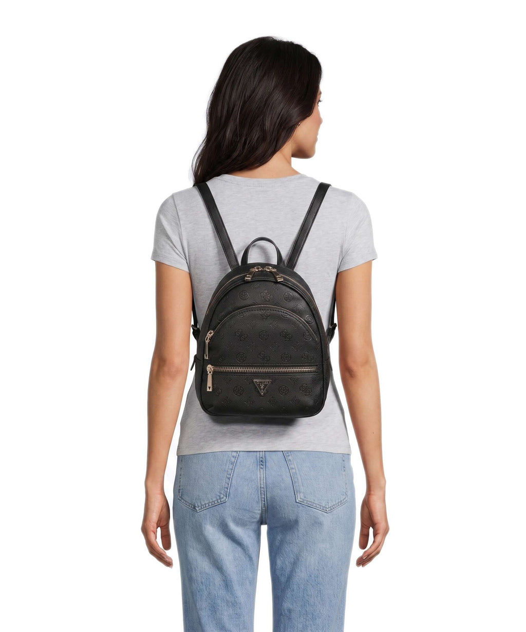 Guess Manhattan II Backpack black logo