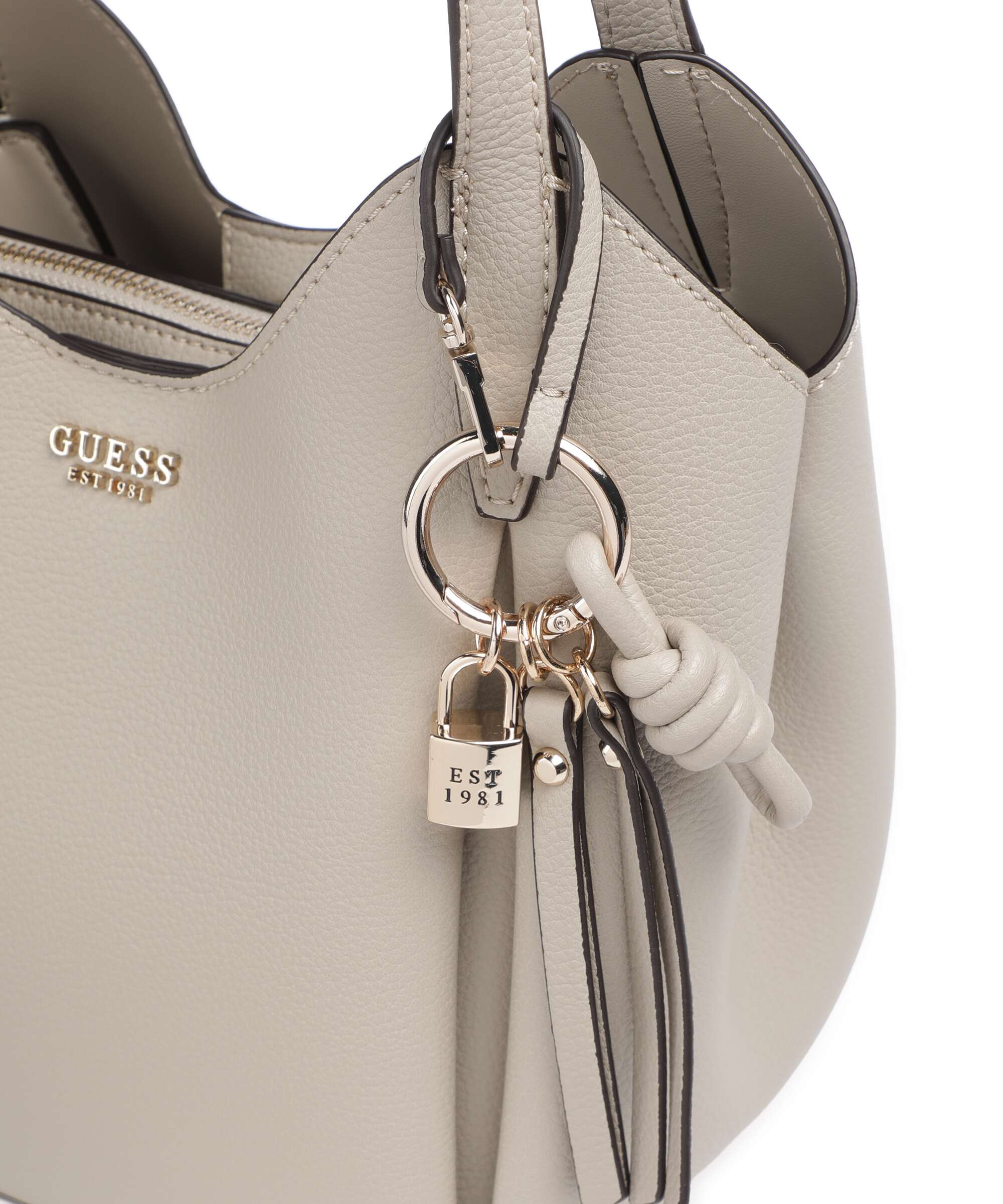 Guess Melody Hobo bag light taupe