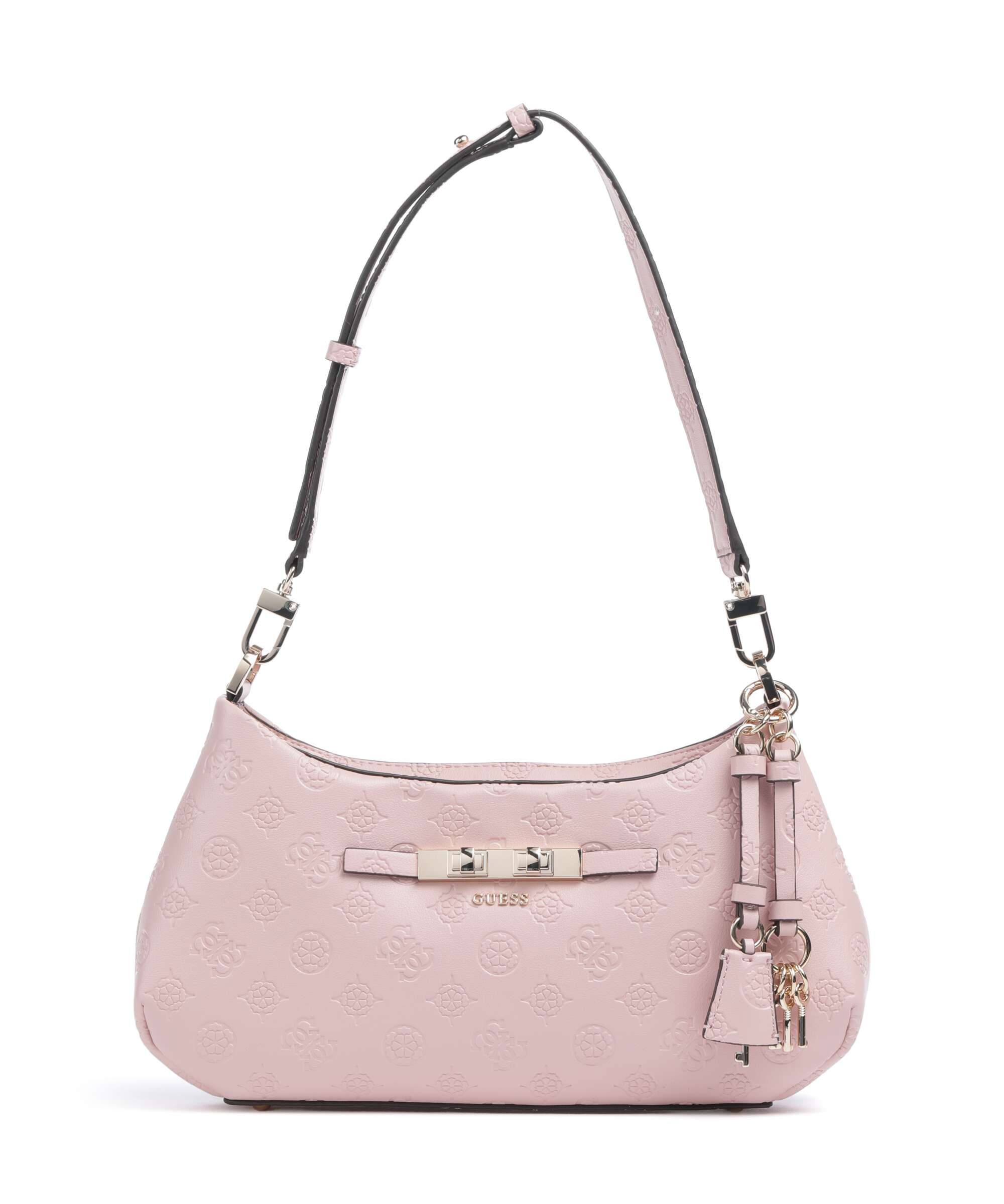 Guess Carmella Shoulder bag light pink logo