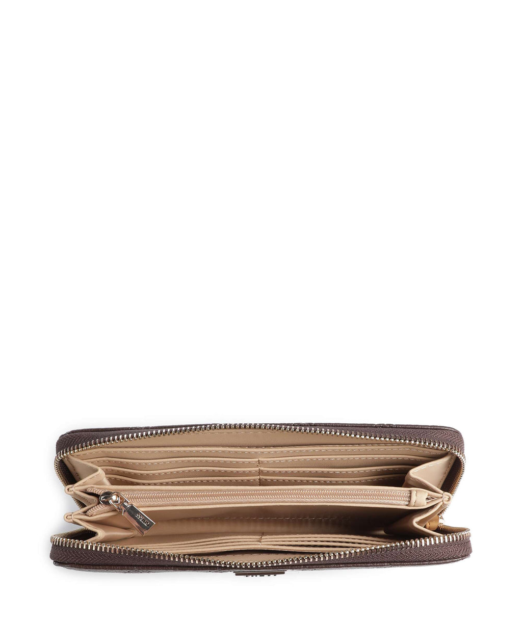 Guess Blake Large Wallet brown logo