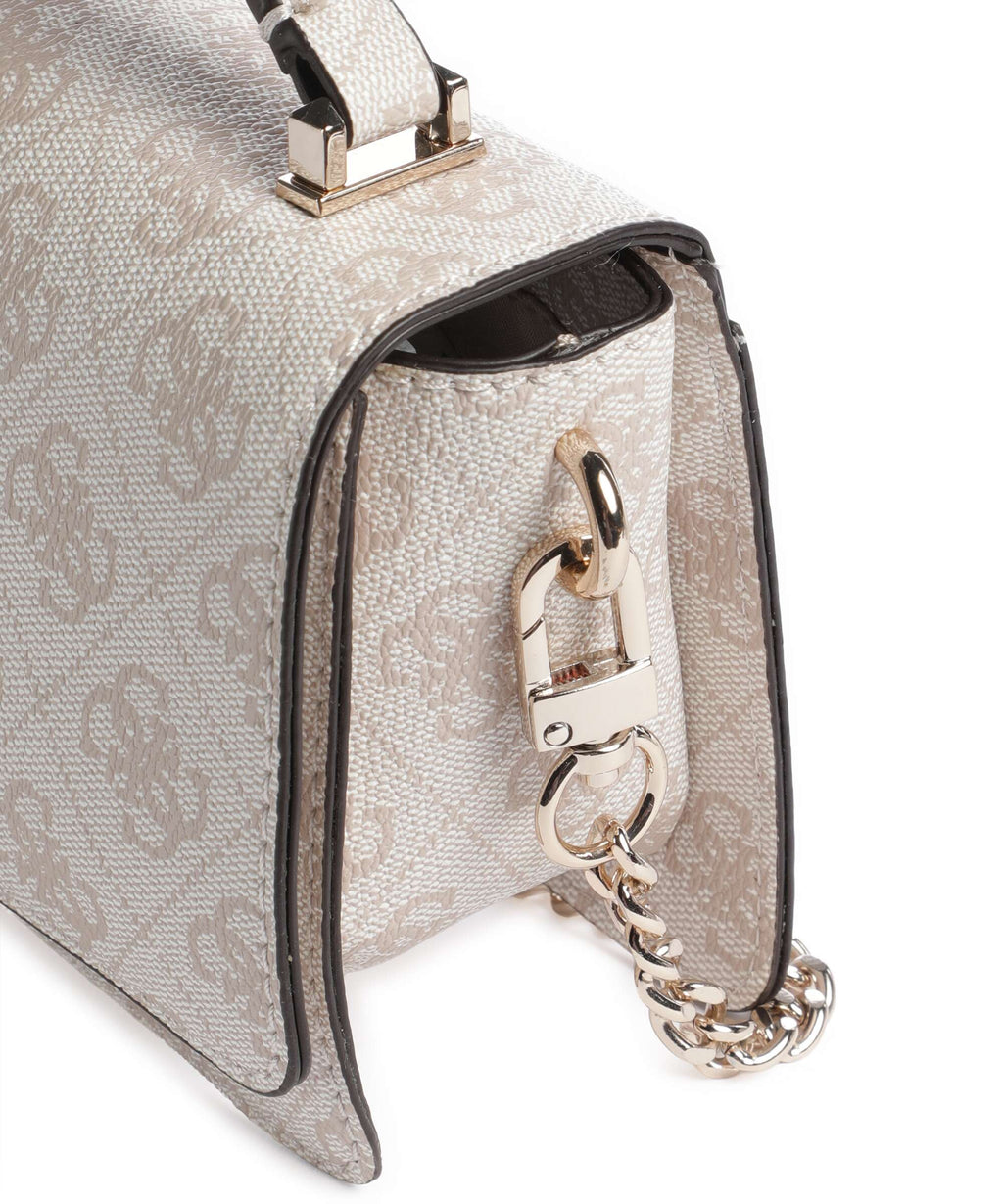 Guess Yvonne Logo Mini Handbag stone logo