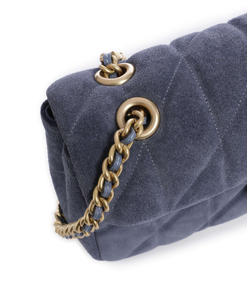 Coach Tabby Quilted 26 Shoulder bag light denim