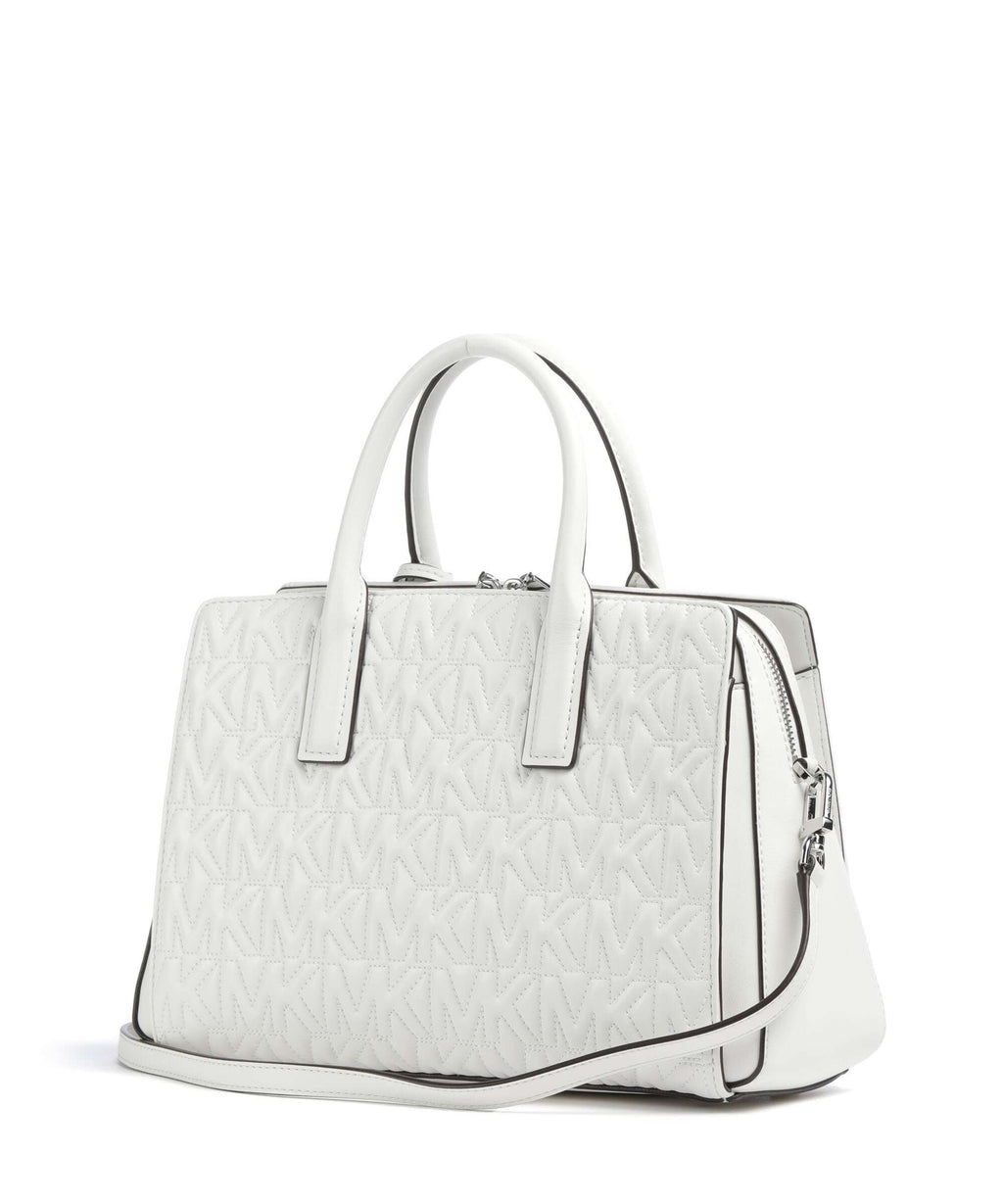 Michael Kors Laila Medium Handbag optic white