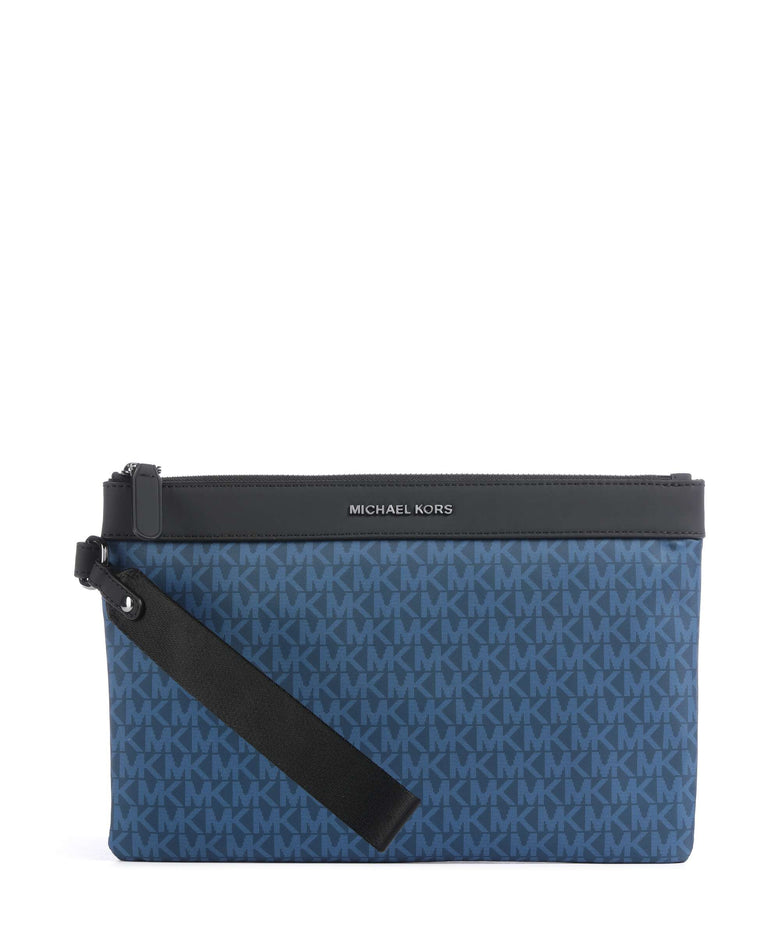 Michael Kors Brooklyn Wristlet river blue
