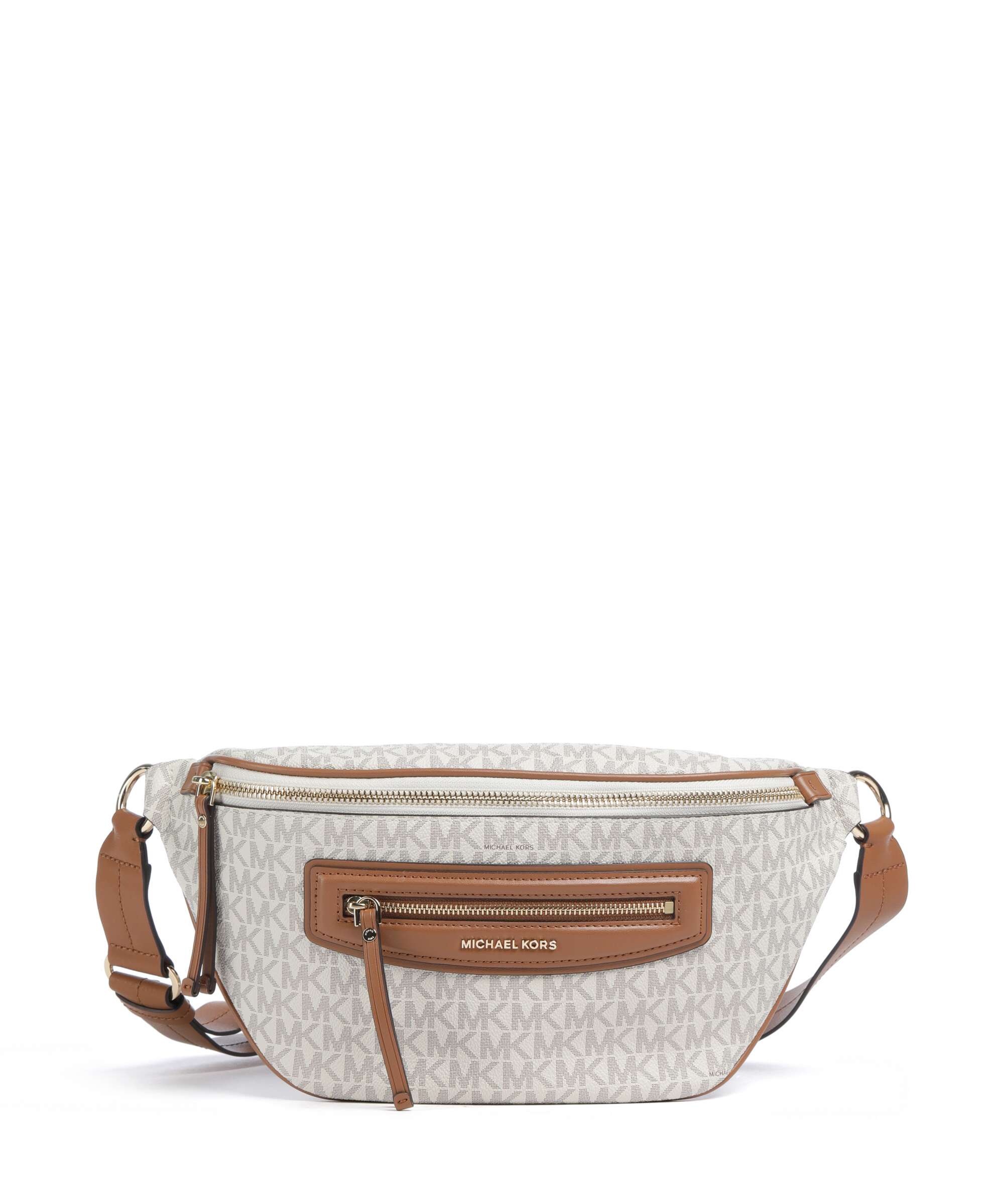 Michael Kors Jet Set Travel Medium Belt bag vanilla/acorn