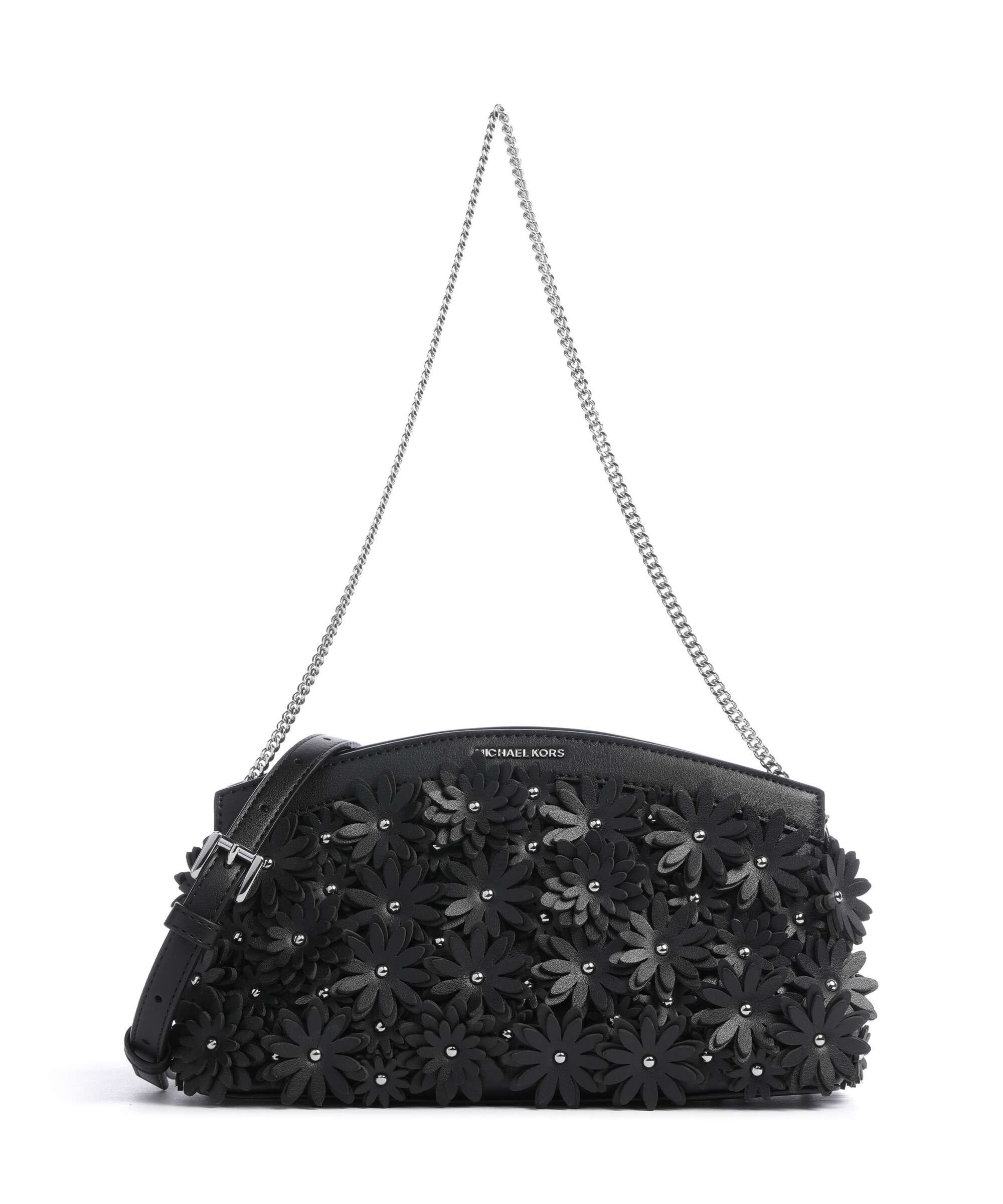 Michael Kors Athena Dome Chain Small Shoulder bag black