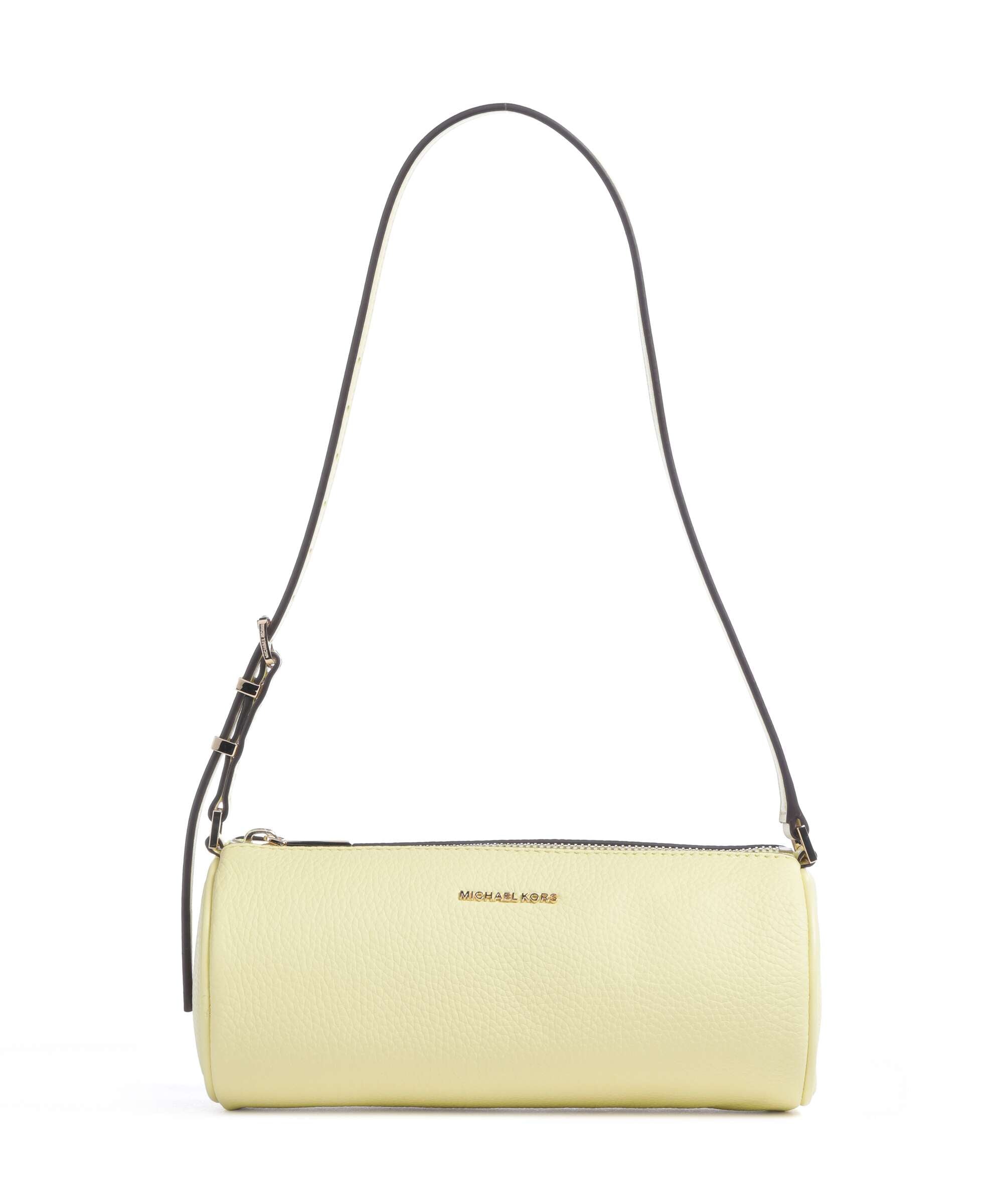 Michael Kors Izzy Small Torba preko ramena naborano kravlje koža lemon ...