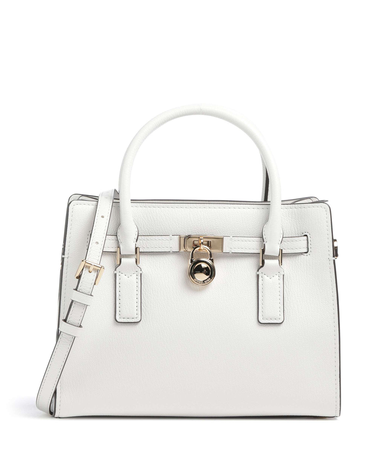 Michael Kors Hamilton Moderne Small Handbag optic white