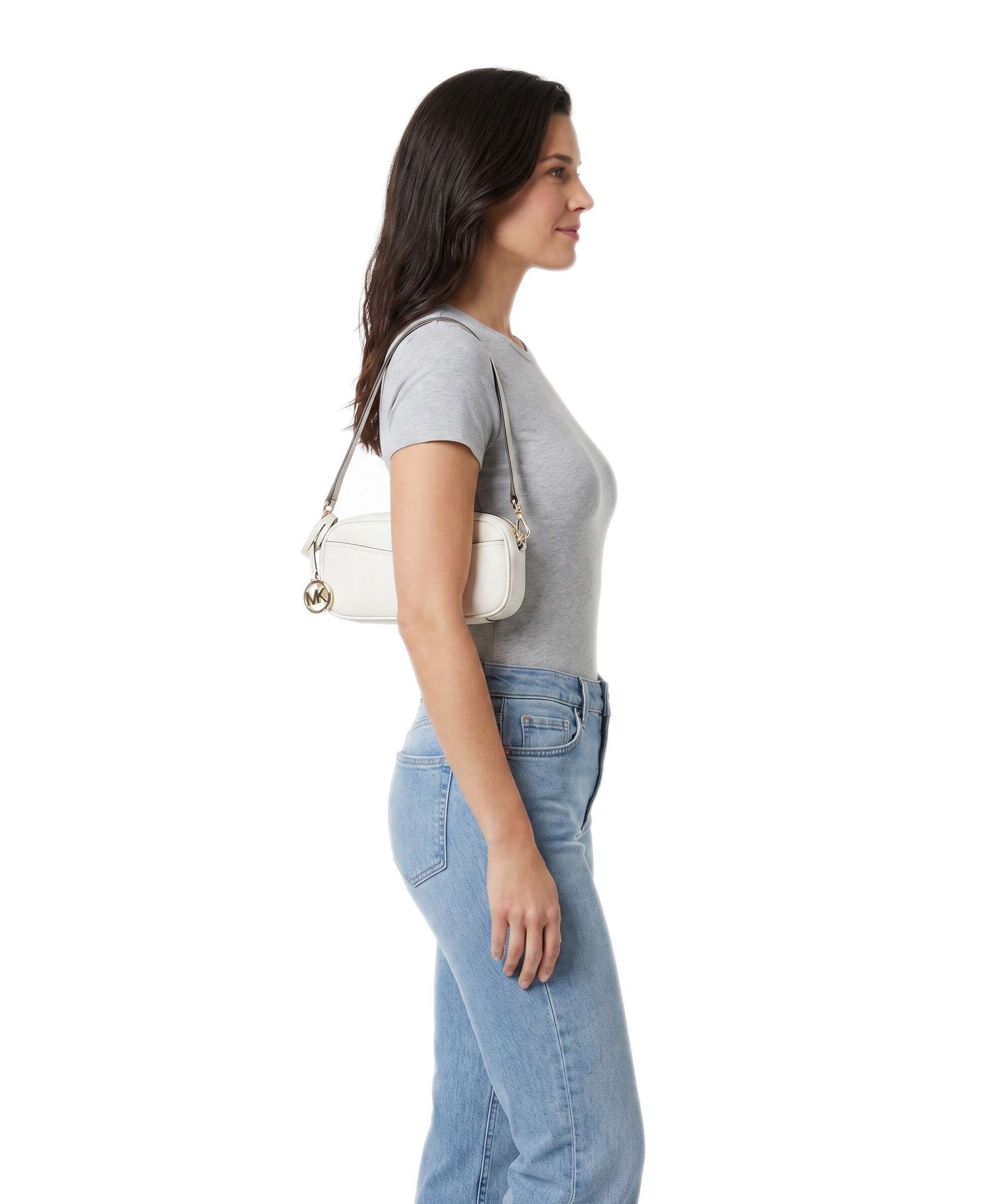 Michael Kors May Small Shoulder bag eggshell