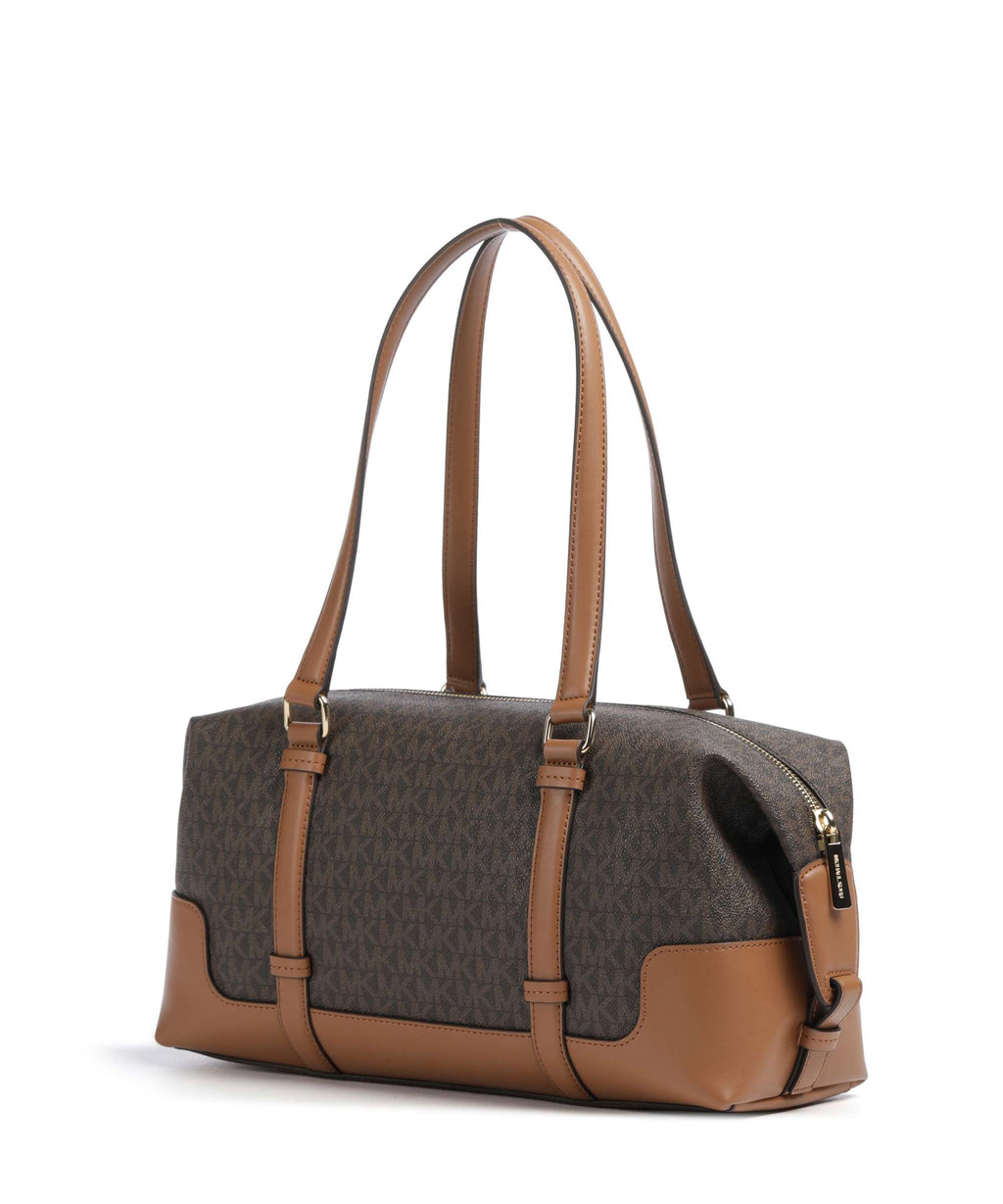 Michael Kors Teddi Large Shoulder bag brown/acorn