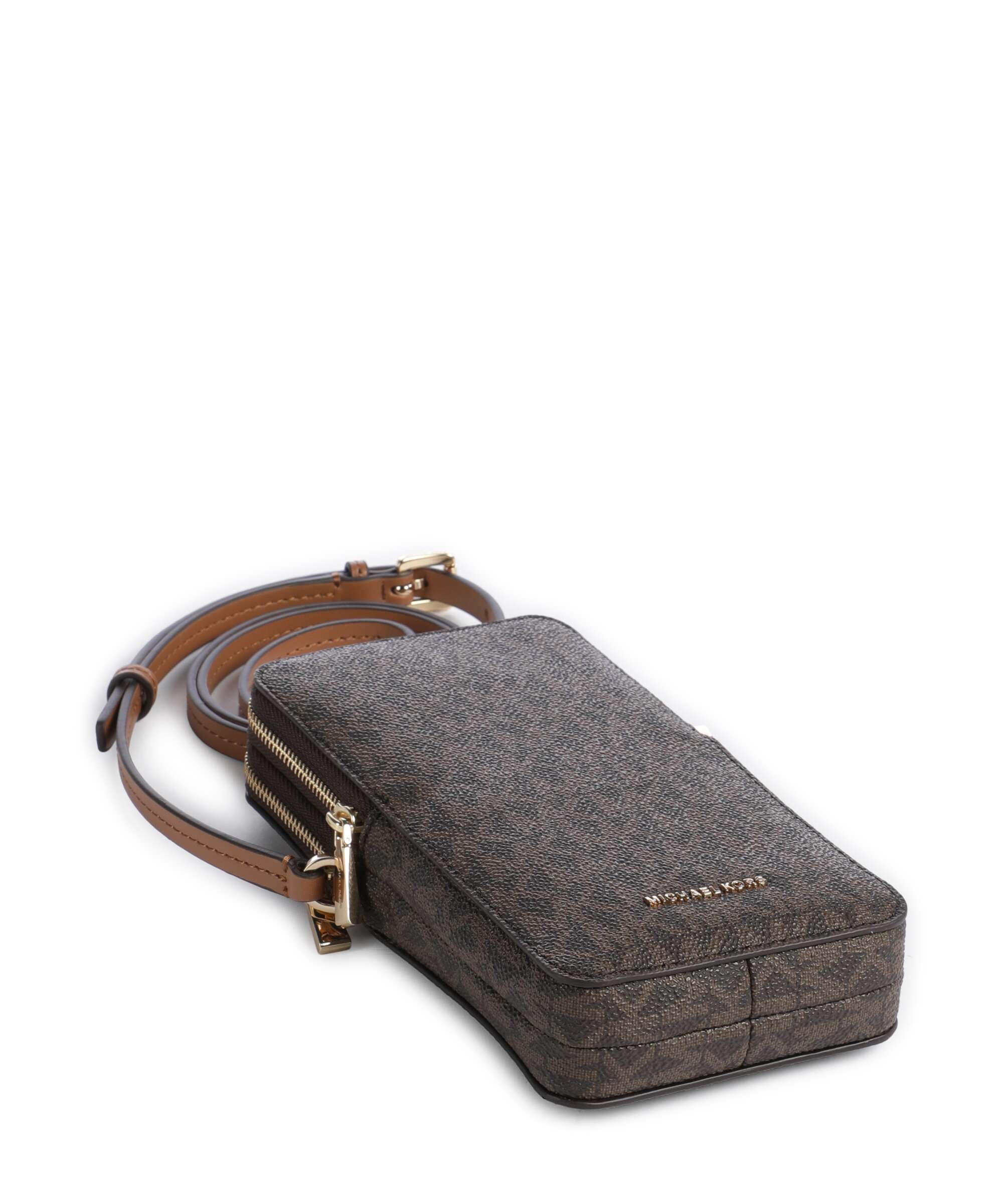 Michael Kors Jet Set Small Phone bag brown/acorn