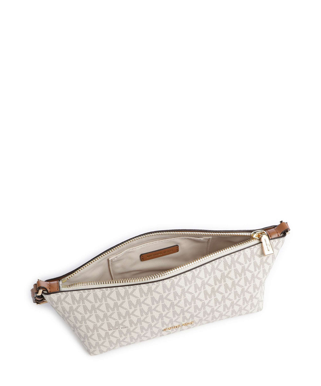Michael Kors Laila Small Shoulder bag vanilla/acorn