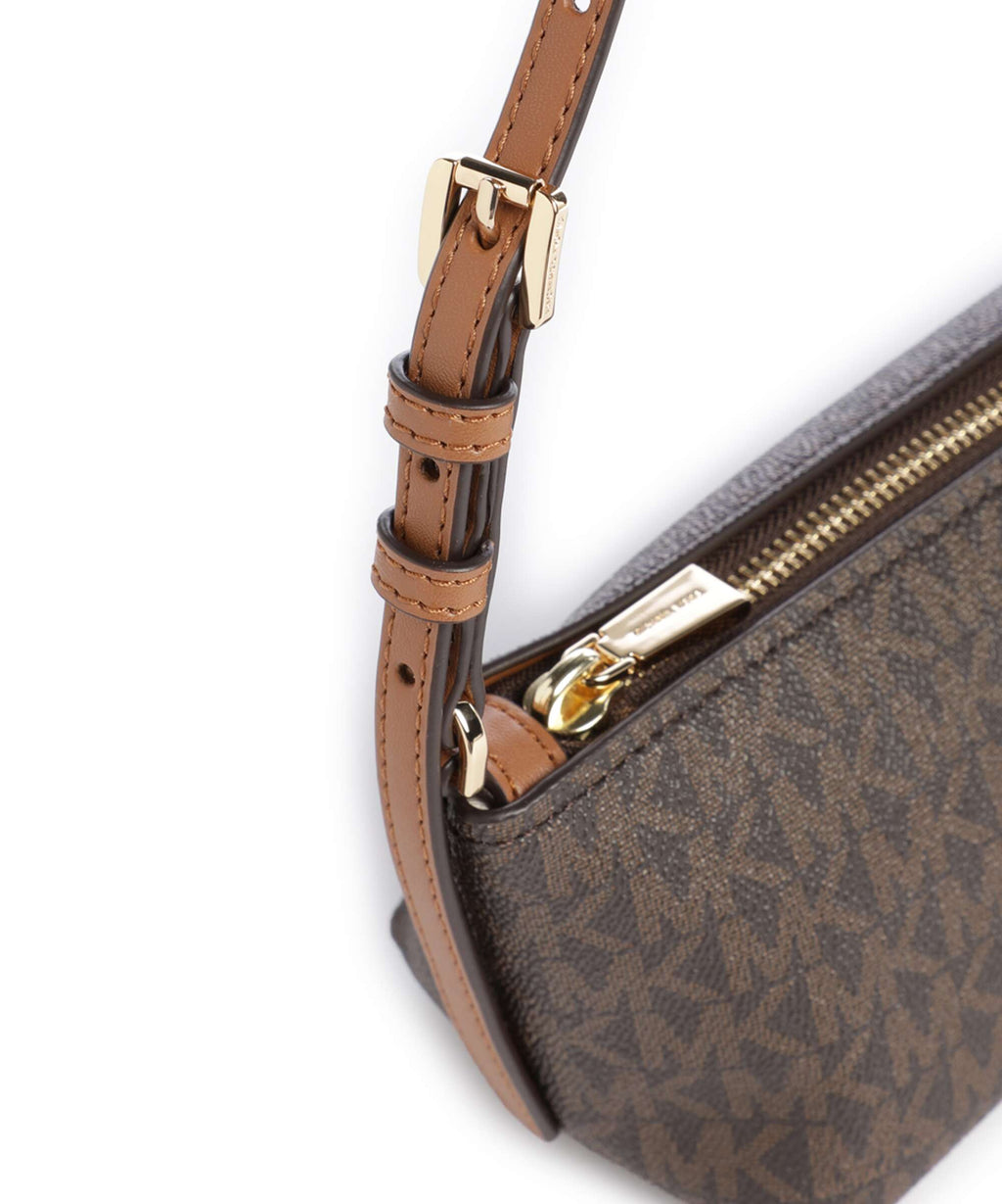 Michael Kors Laila Small Shoulder bag brown/acorn