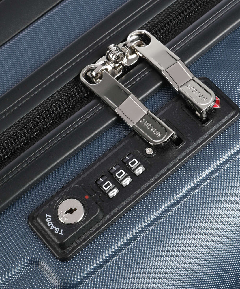 Delsey Paris Segur 2.0 Slim Line Spinner (4 wheels) blau