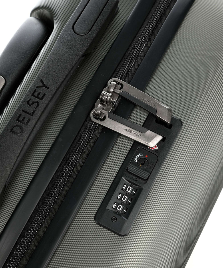 Delsey Paris Comete + Slim Line Spinner (4 wheels) iguana