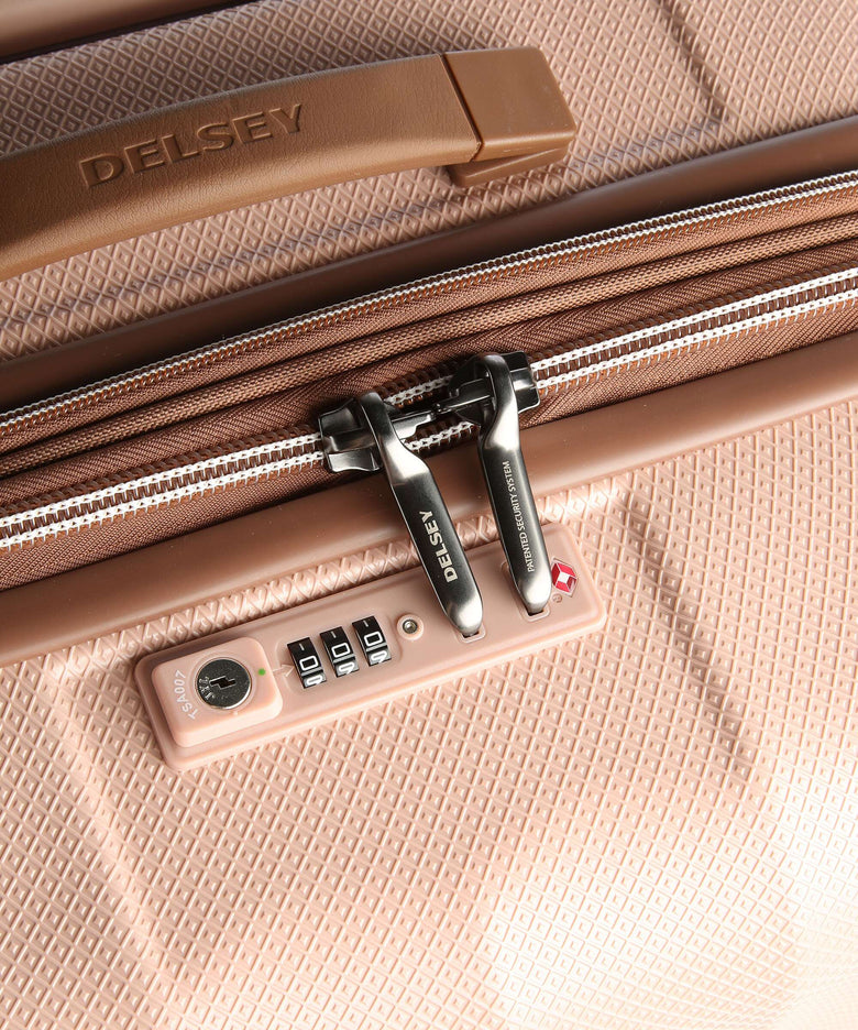 Delsey Paris Carrousel Spinner (4 wheels) pink