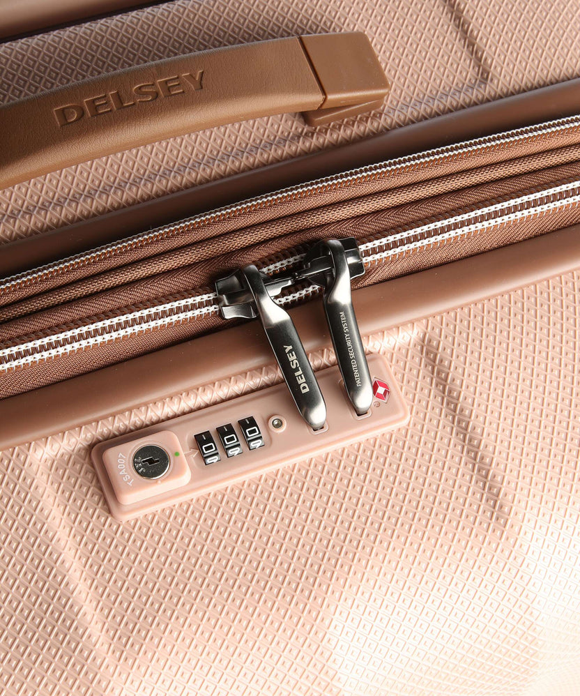Delsey Paris Carrousel Spinner (4 wheels) pink