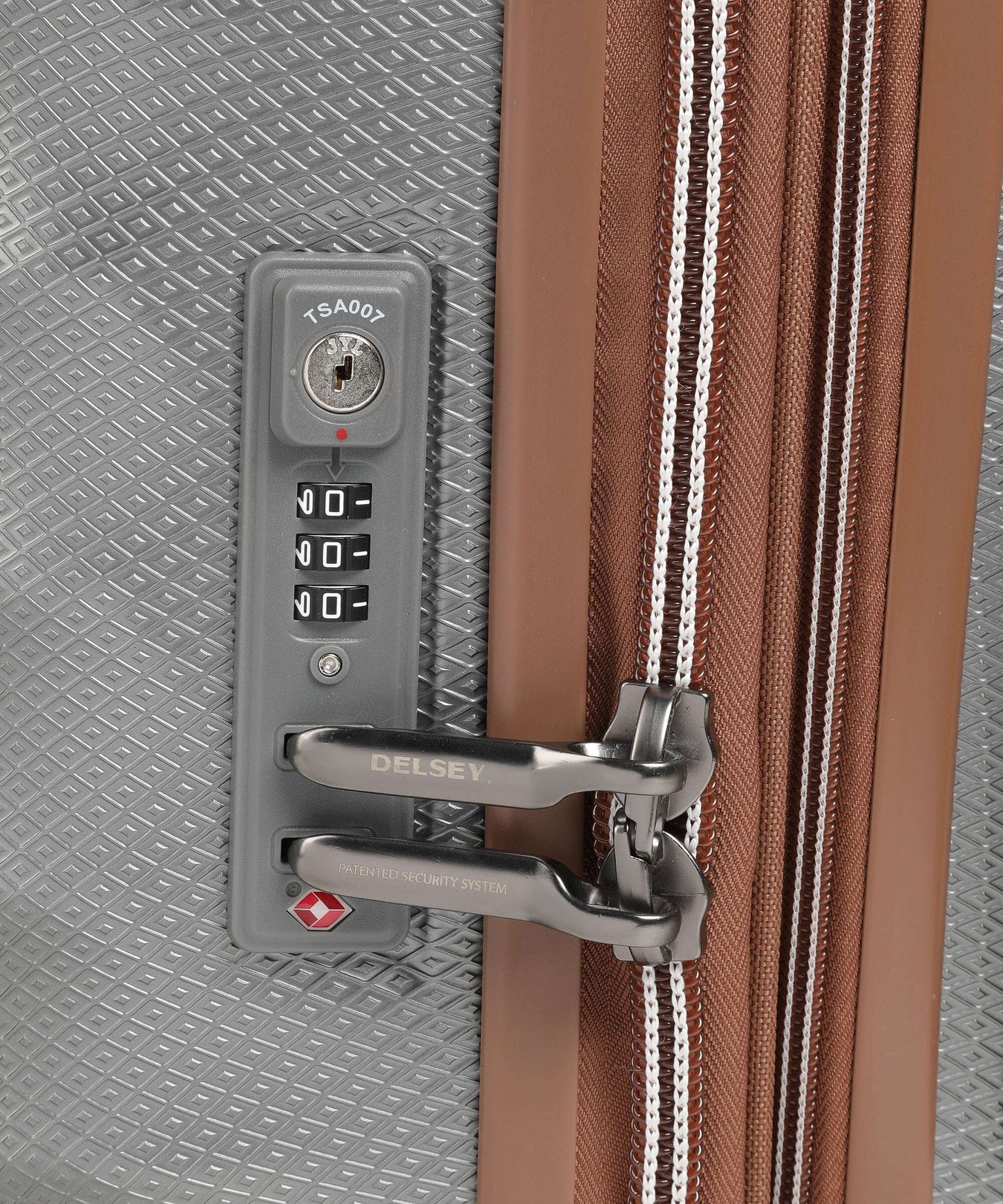 Delsey Paris Carrousel Spinner (4 wheels) platin