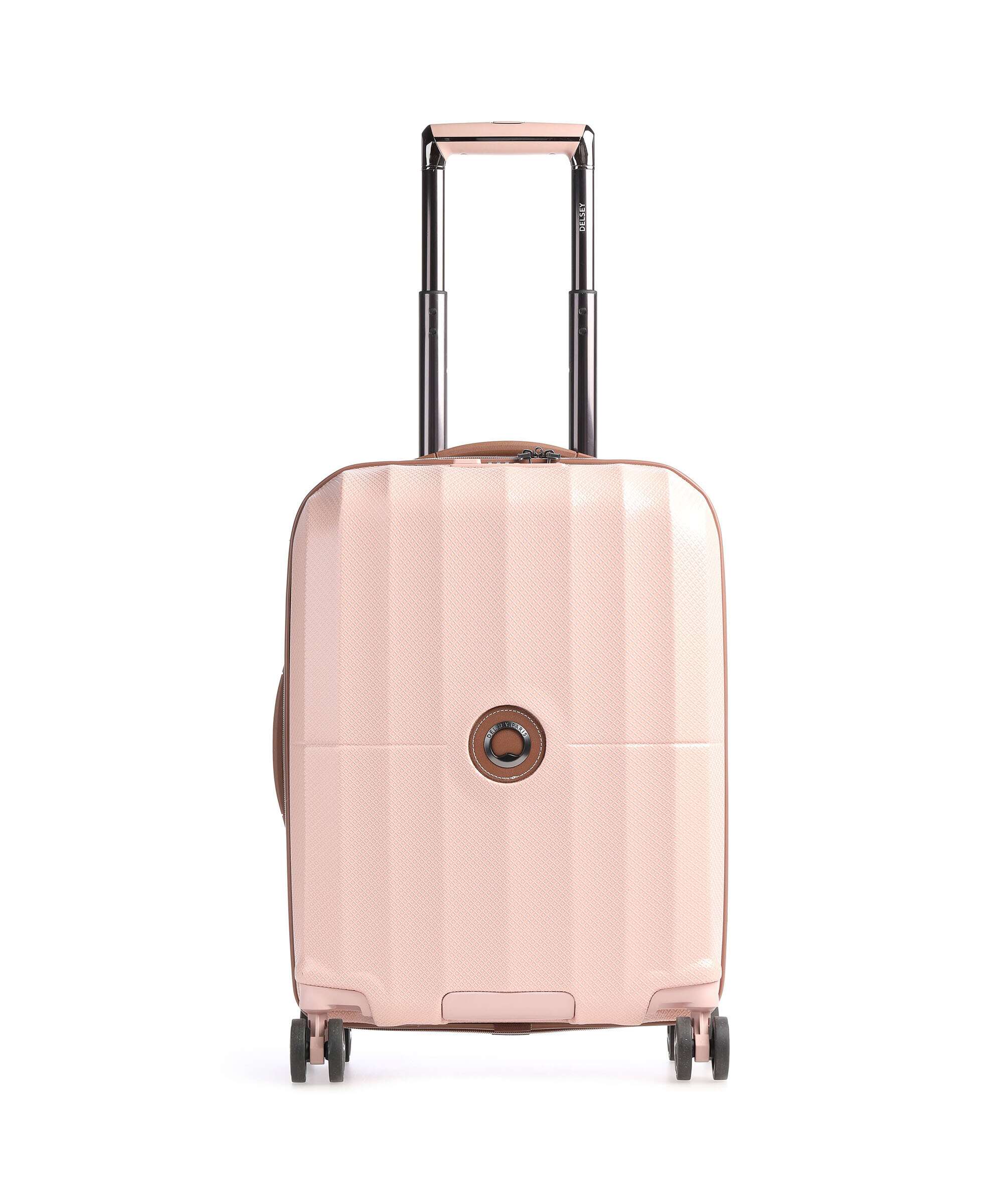 Delsey Paris Carrousel Slim Line Spinner (4 wheels) pink