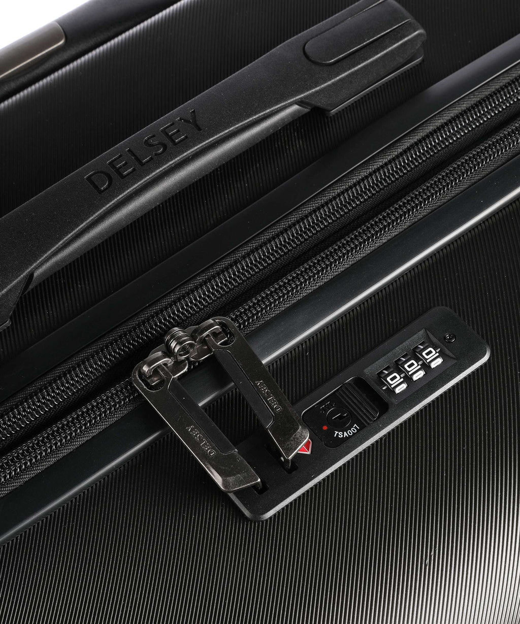 Delsey Paris Air Armour Spinner (4 wheels) schwarz