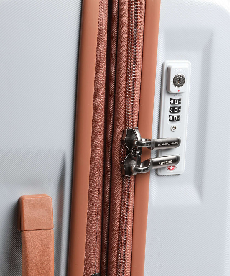 Delsey Paris Promenade Hard 2.0 Spinner (4 wheels) silber