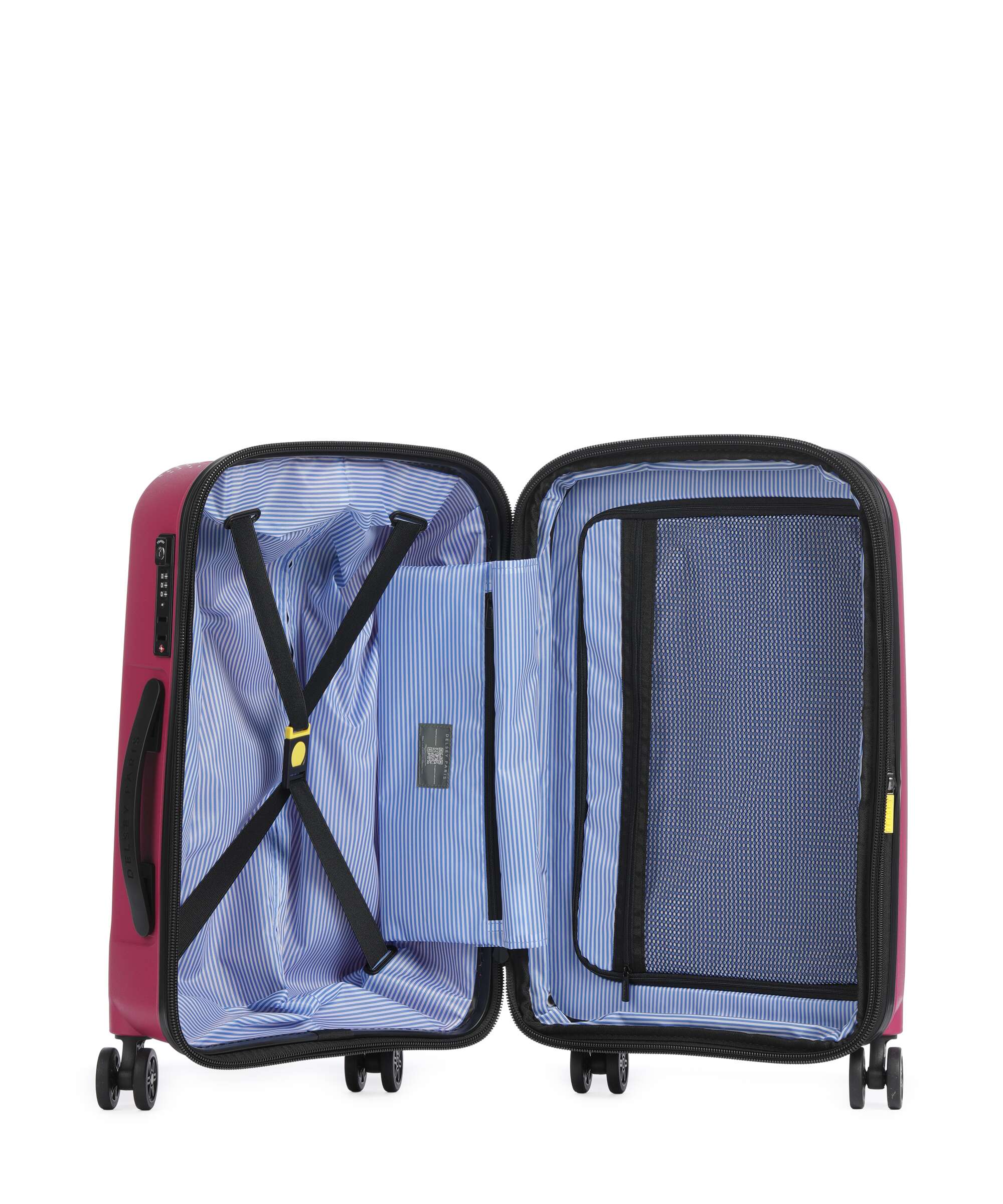 Delsey Paris Belmont Plus Spinner (4 wheels) raspberry