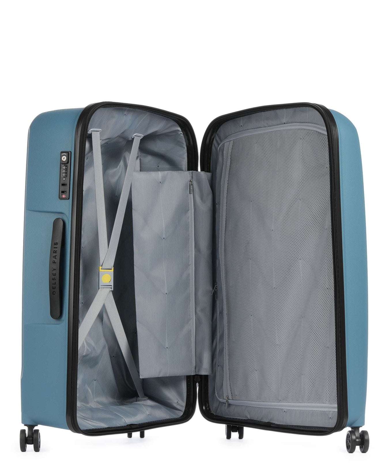 Delsey Paris Belmont Plus Spinner (4 wheels) zink blau