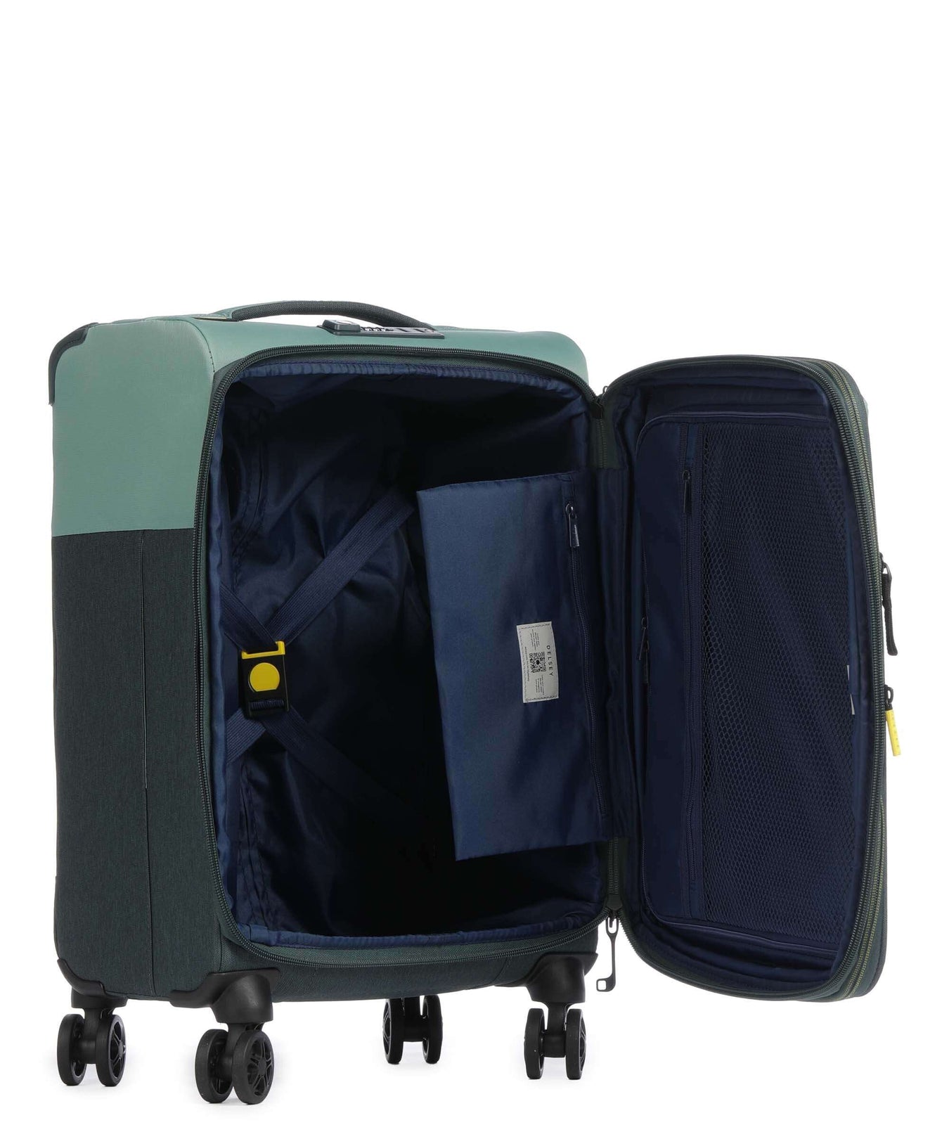 Delsey Paris Brochant 3 Spinner (4 wheels) gruen