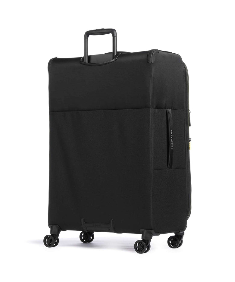 Delsey Paris Brochant 3 Spinner (4 wheels) deep black