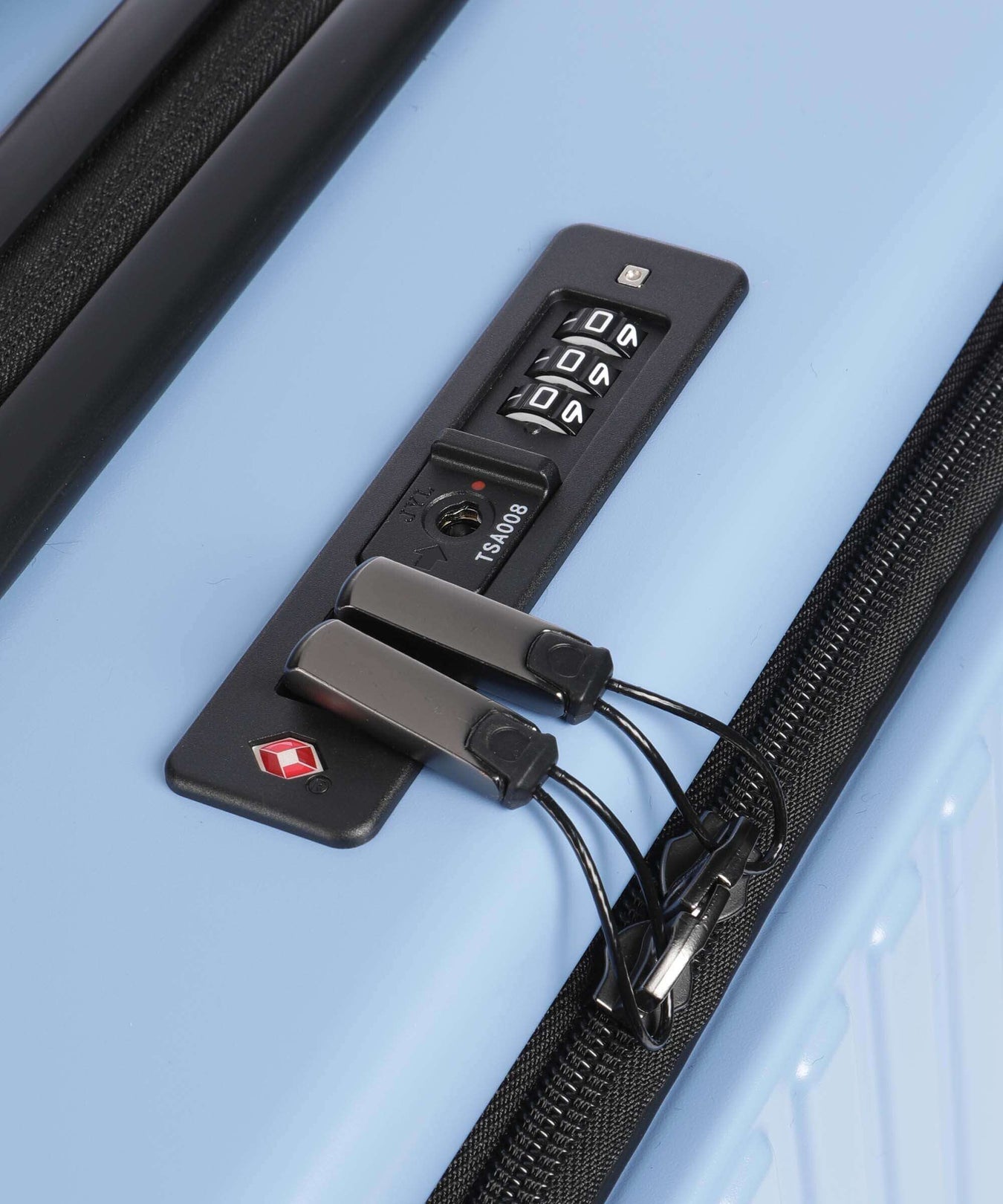 Delsey Paris Securitime Spinner (4 wheels) lavendelblau