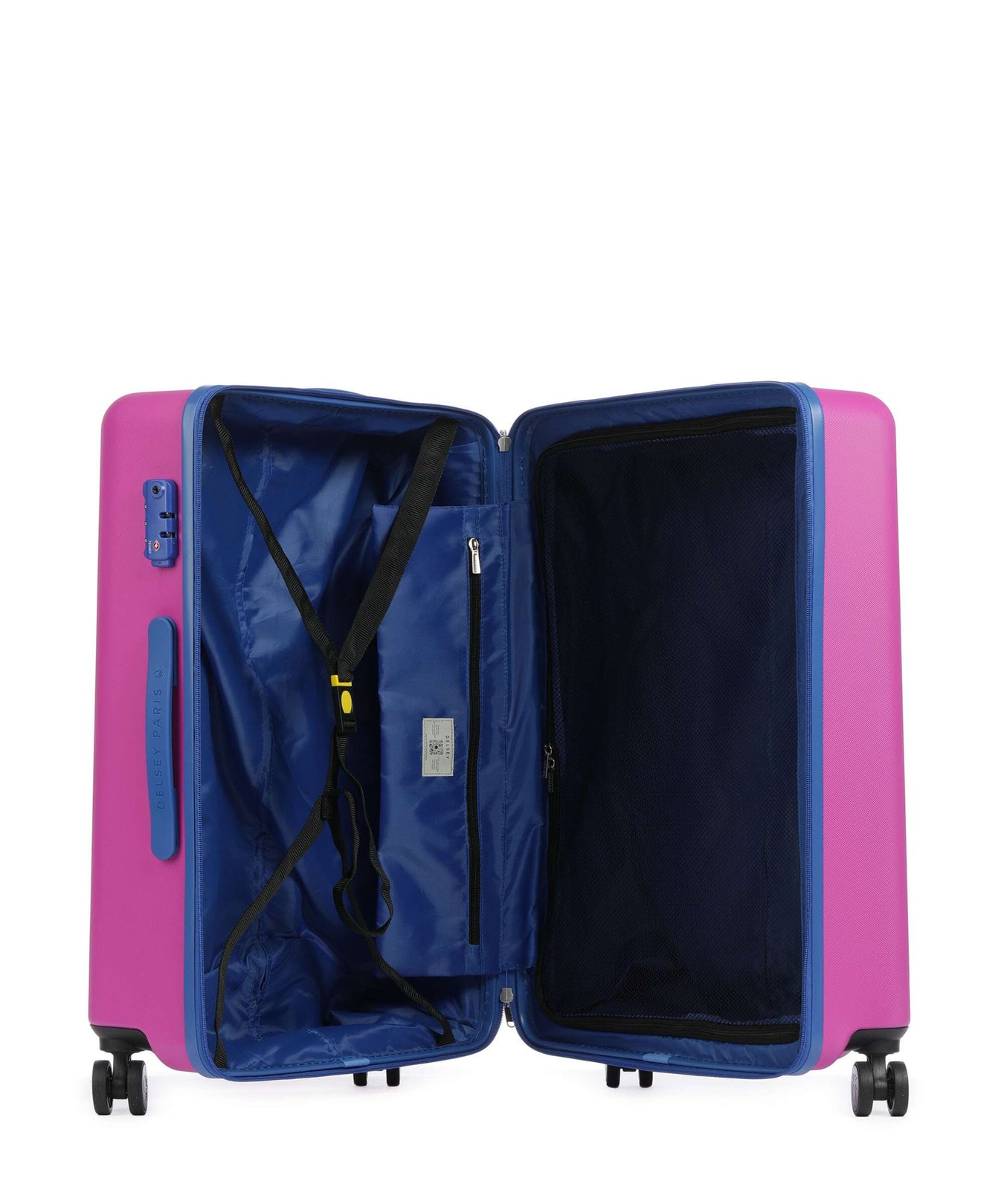 Delsey Paris x United Colors of Benetton Fabrica Spinner (4 wheels) purple