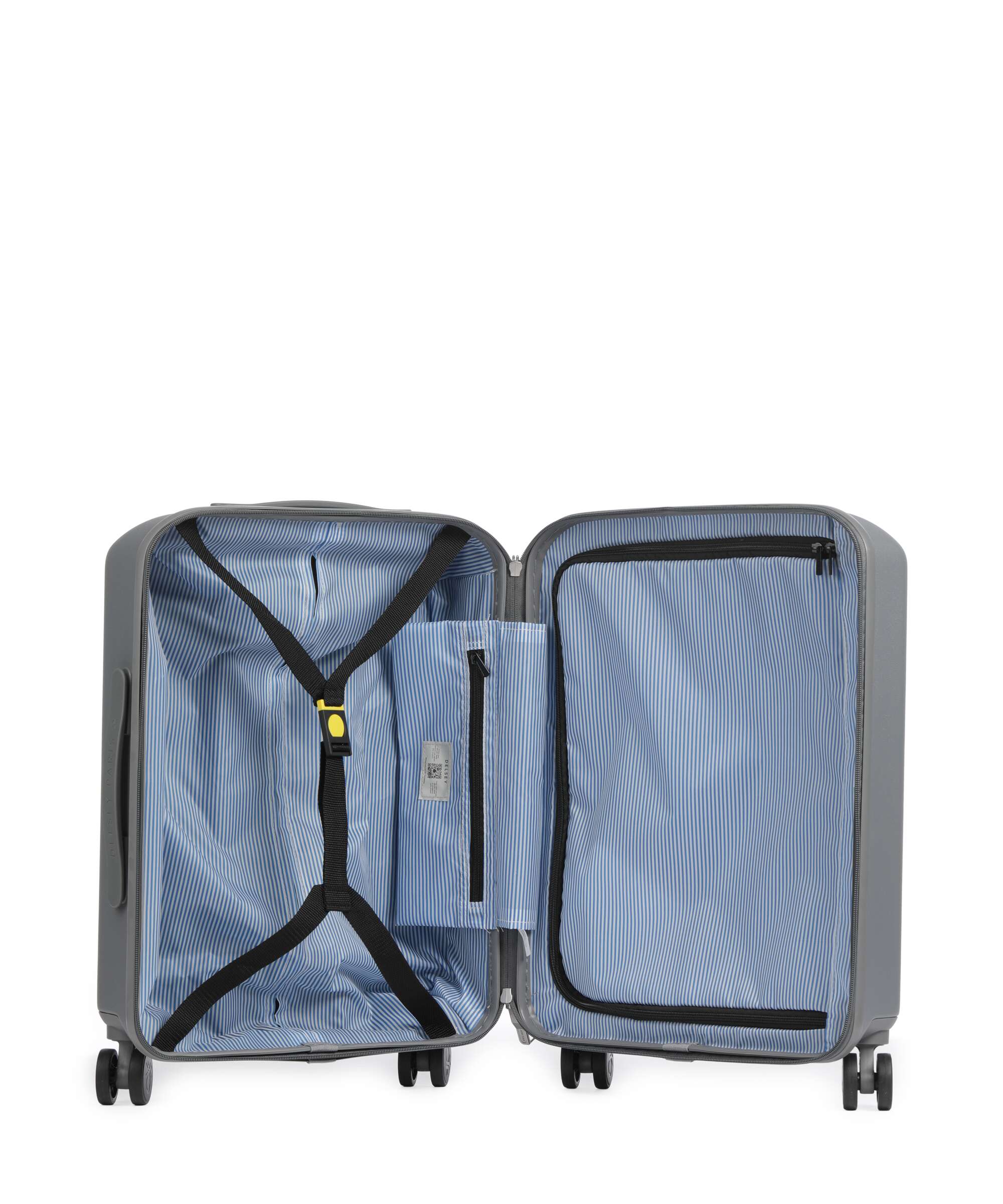Delsey Paris x United Colors of Benetton UCB Hardside Spinner (4 wheels) steel grey