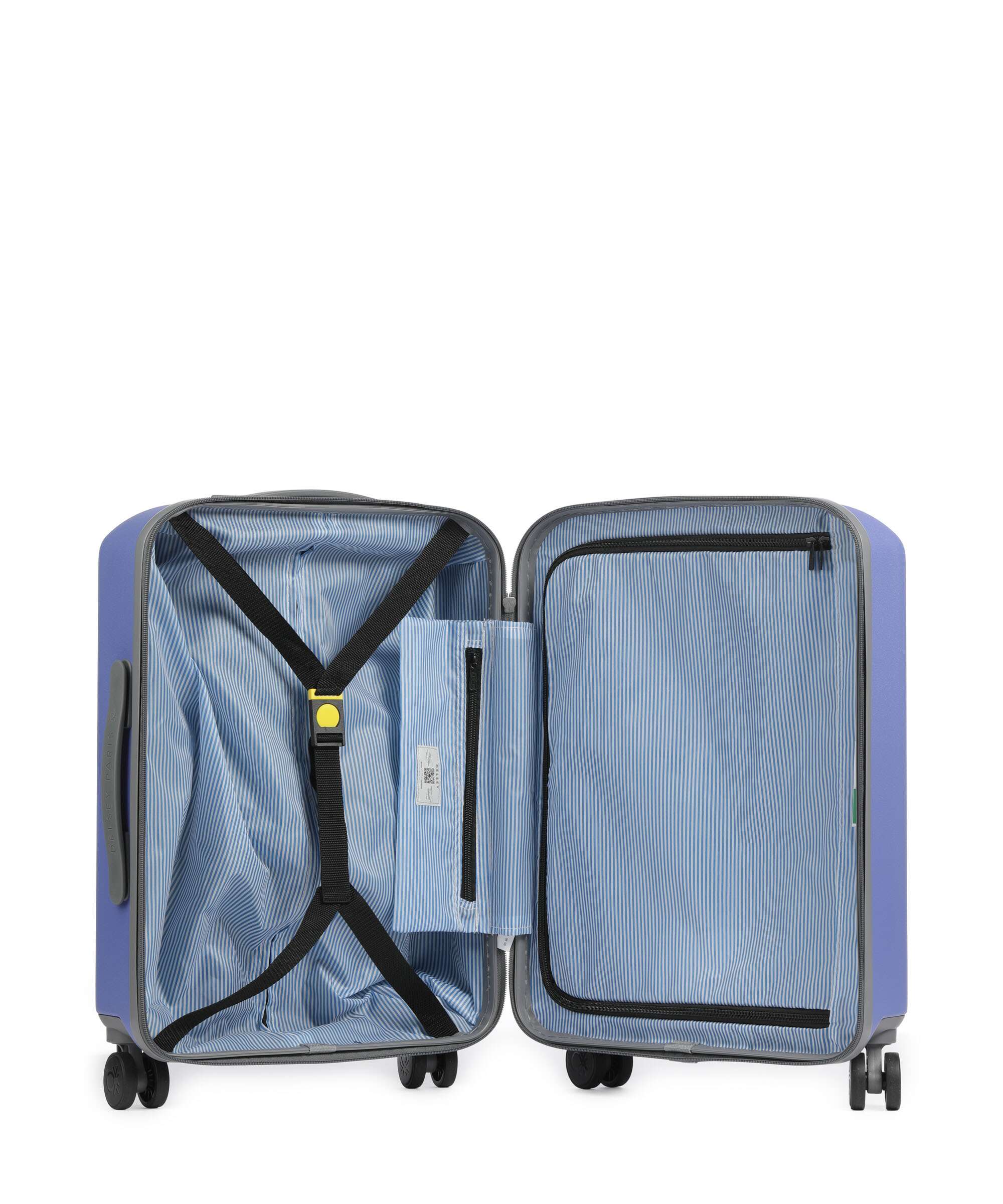 Delsey Paris x United Colors of Benetton UCB Hardside Spinner (4 wheels) purple