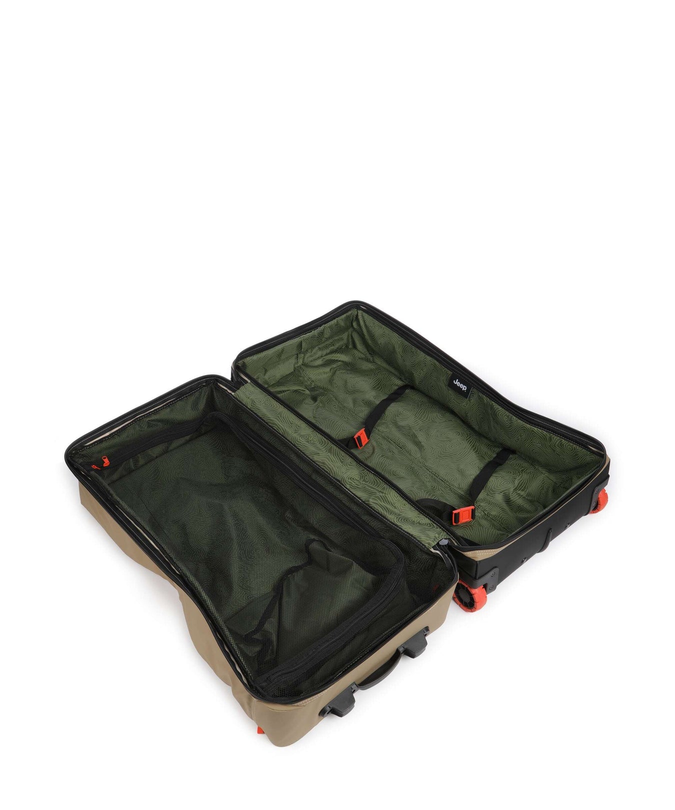 Jeep JS005A 82 Travel bag with wheels warm sand